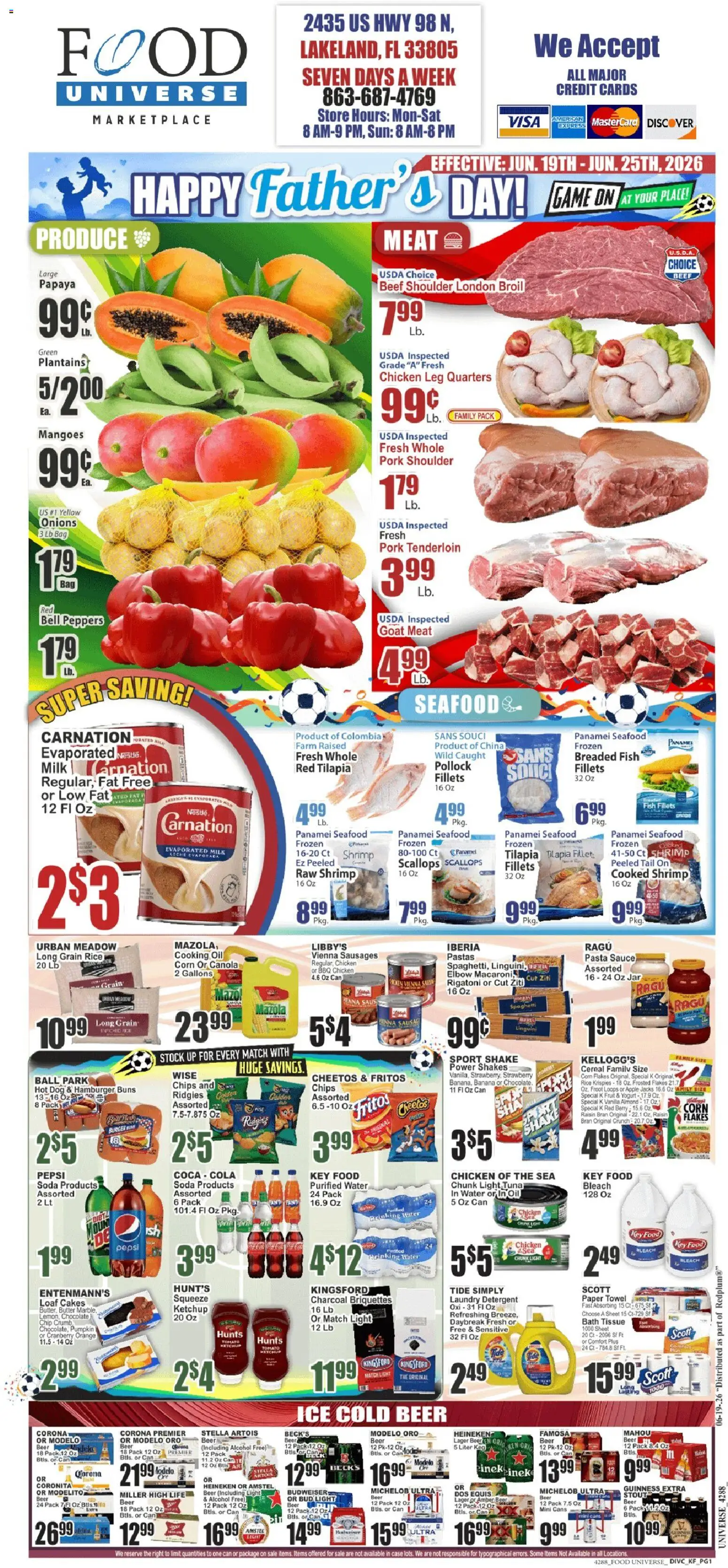 Food Universe Weekly Ad from 06/19/2026 >> Flyer