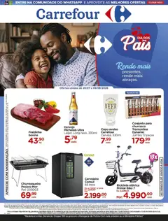 Pré-Visualização do folheto "Carrefour ofertas Dia dos Pais" da loja Carrefour válido a partir de 20/07/2026