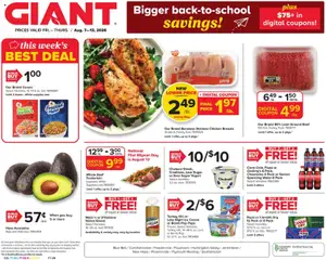 Ad Preview of Giant Giant Weekly Ad from 08/07/2026