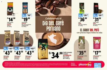 Vista previa de Catálogo Plaza Vea - AVISO DÍA DEL CAFÉ PERUANO de la tienda Plaza Vea válido desde 24/08/2026