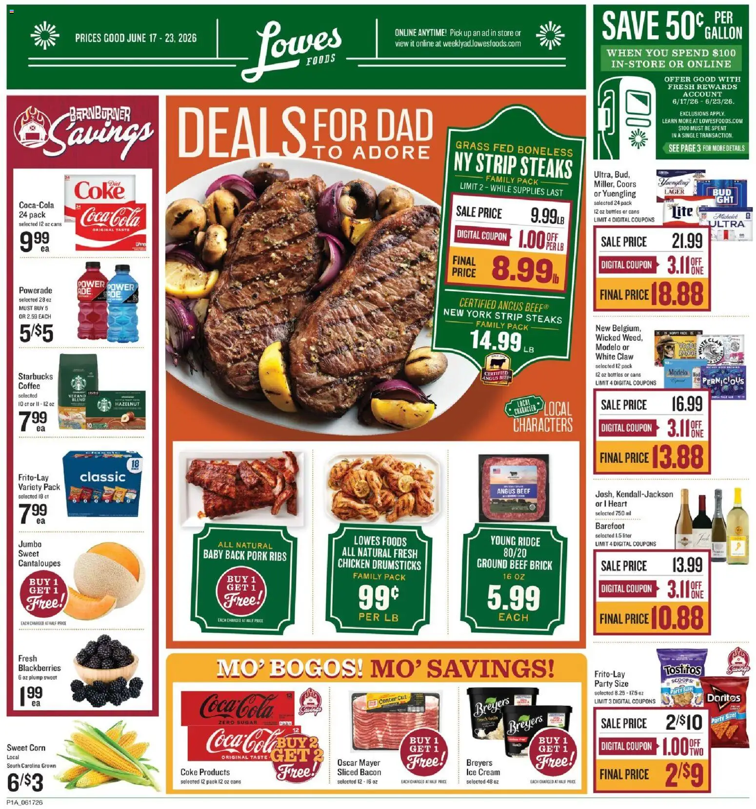 Ad Preview of Lowes Foods Lowes Foods Weekly Ad from 06/17/2026