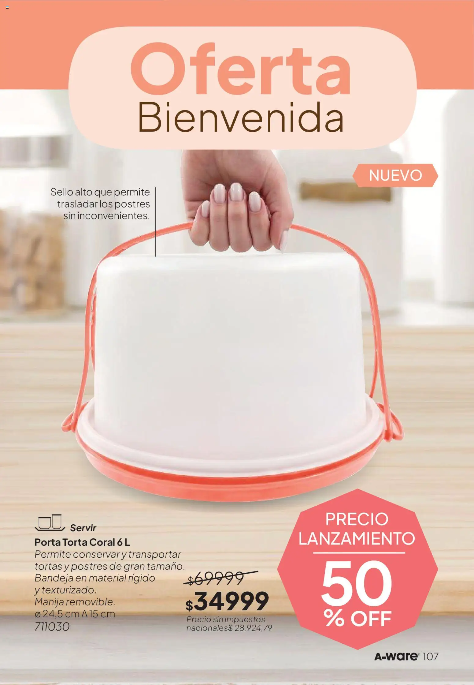 Vista previa del folleto de la tienda Tupperware válido desde el 30/10/2026 