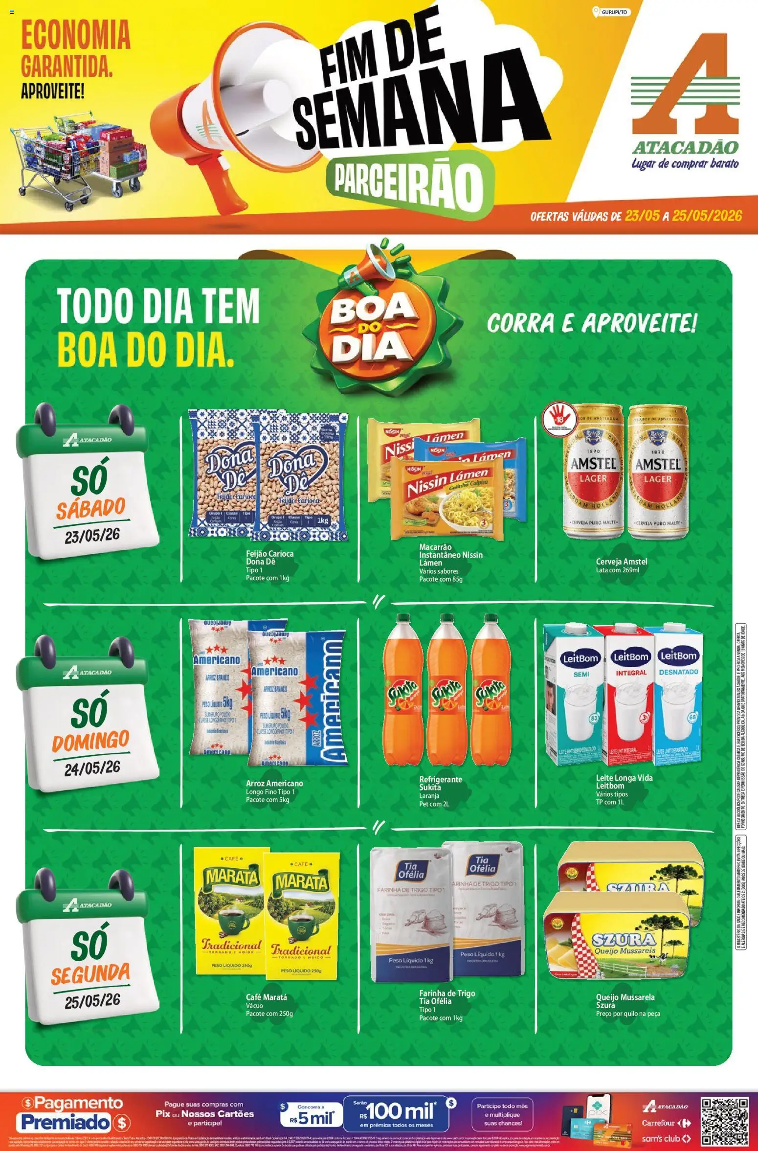 Pré-Visualização do folheto "Atacadão ofertas - TO" da loja Atacadão válido a partir de 23/05/2026