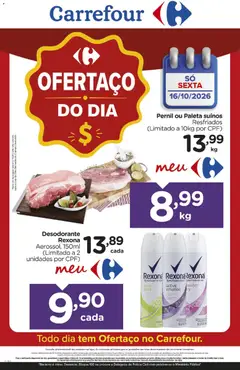 Pré-Visualização do folheto "Carrefour ofertas do Dia" da loja Carrefour válido a partir de 16/10/2026