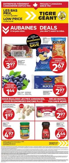 Un aperçu du dépliant Weekly Flyer du magasin Giant Tiger est valide à partir 22 juill. 2026