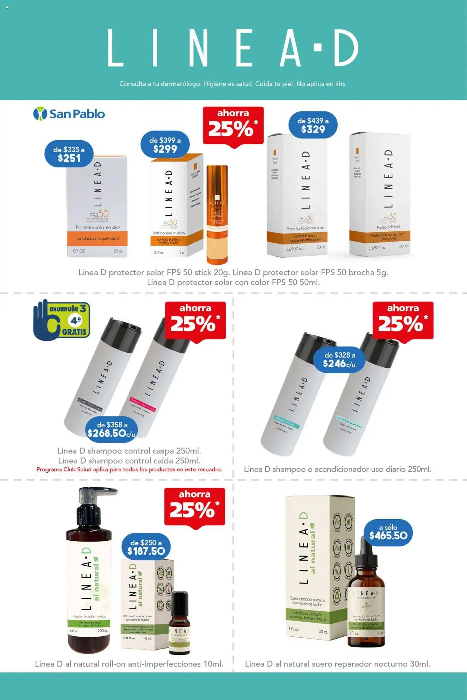 Vista previa las ofertas de la tienda Farmacia San Pablo - Farmacia San Pablo catálogo desde el 06/09/2026 