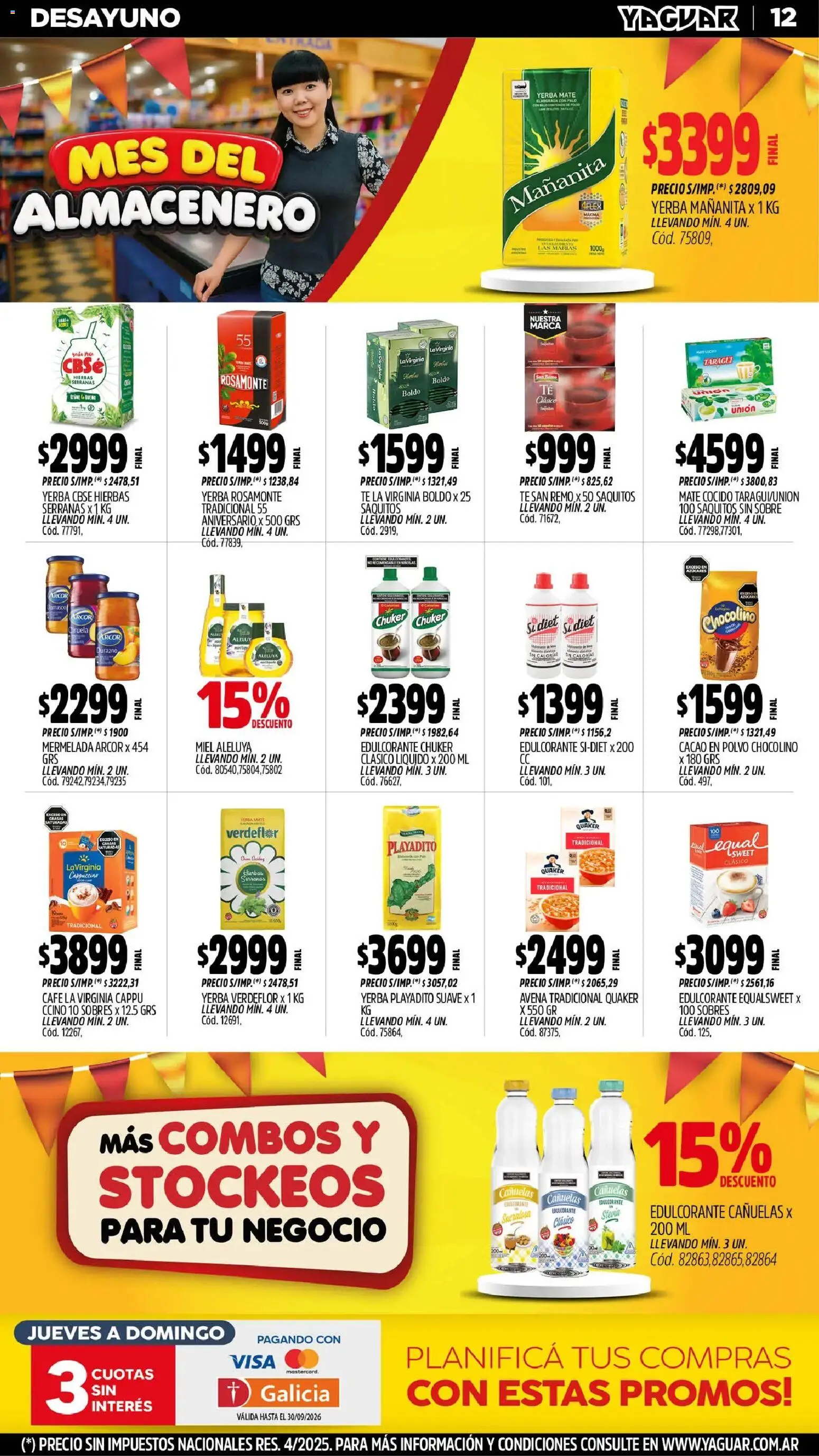 Vista previa del folleto de la tienda Yaguar válido desde el 31/08/2026 