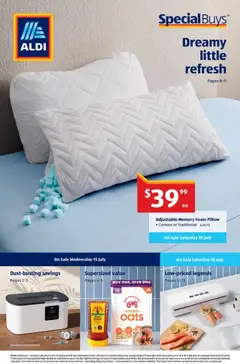 Preview of catalogue Aldi Special Buys from shop Aldi valid 15/07/2026