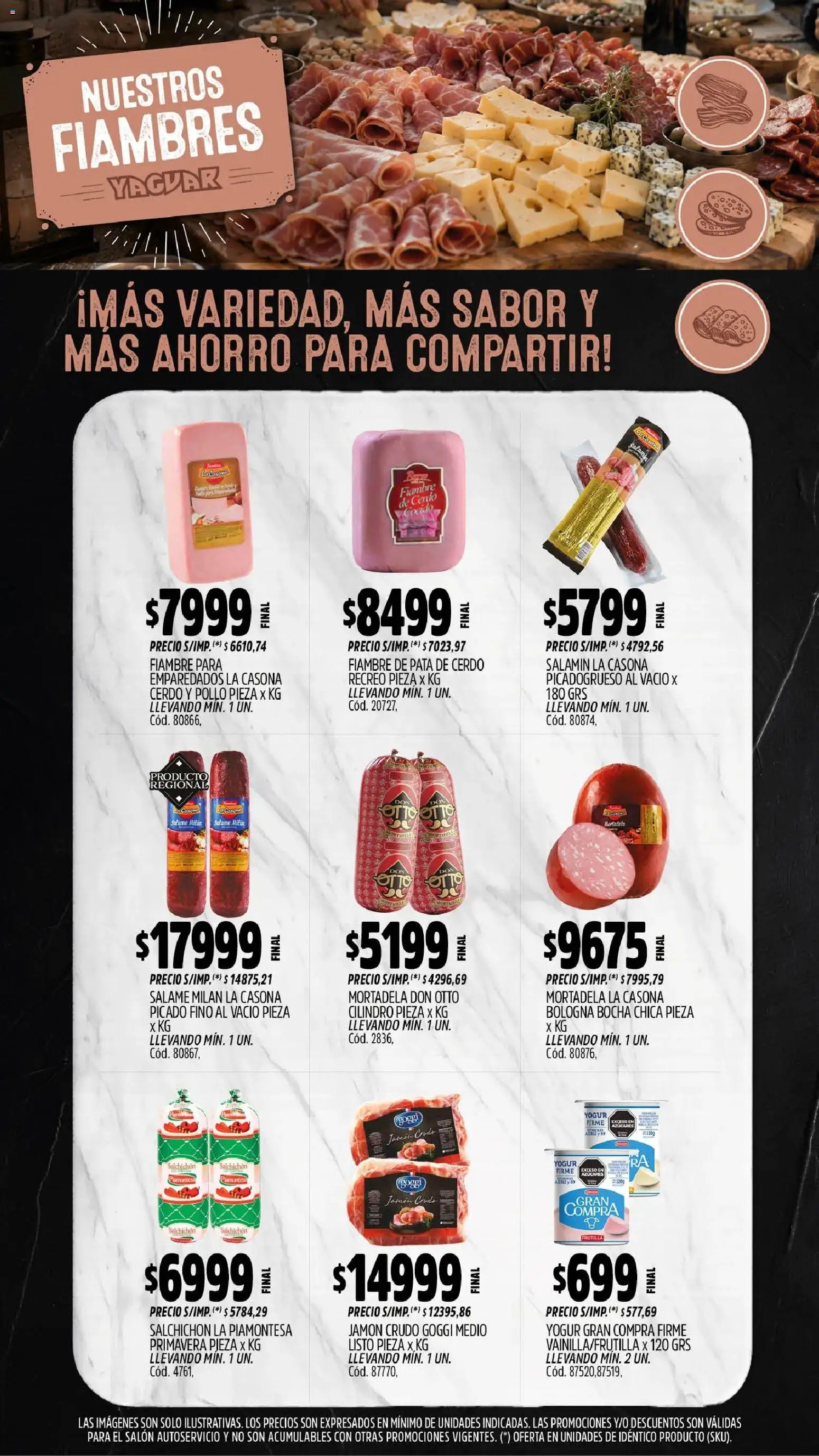 Vista previa del folleto de la tienda Yaguar válido desde el 31/08/2026 