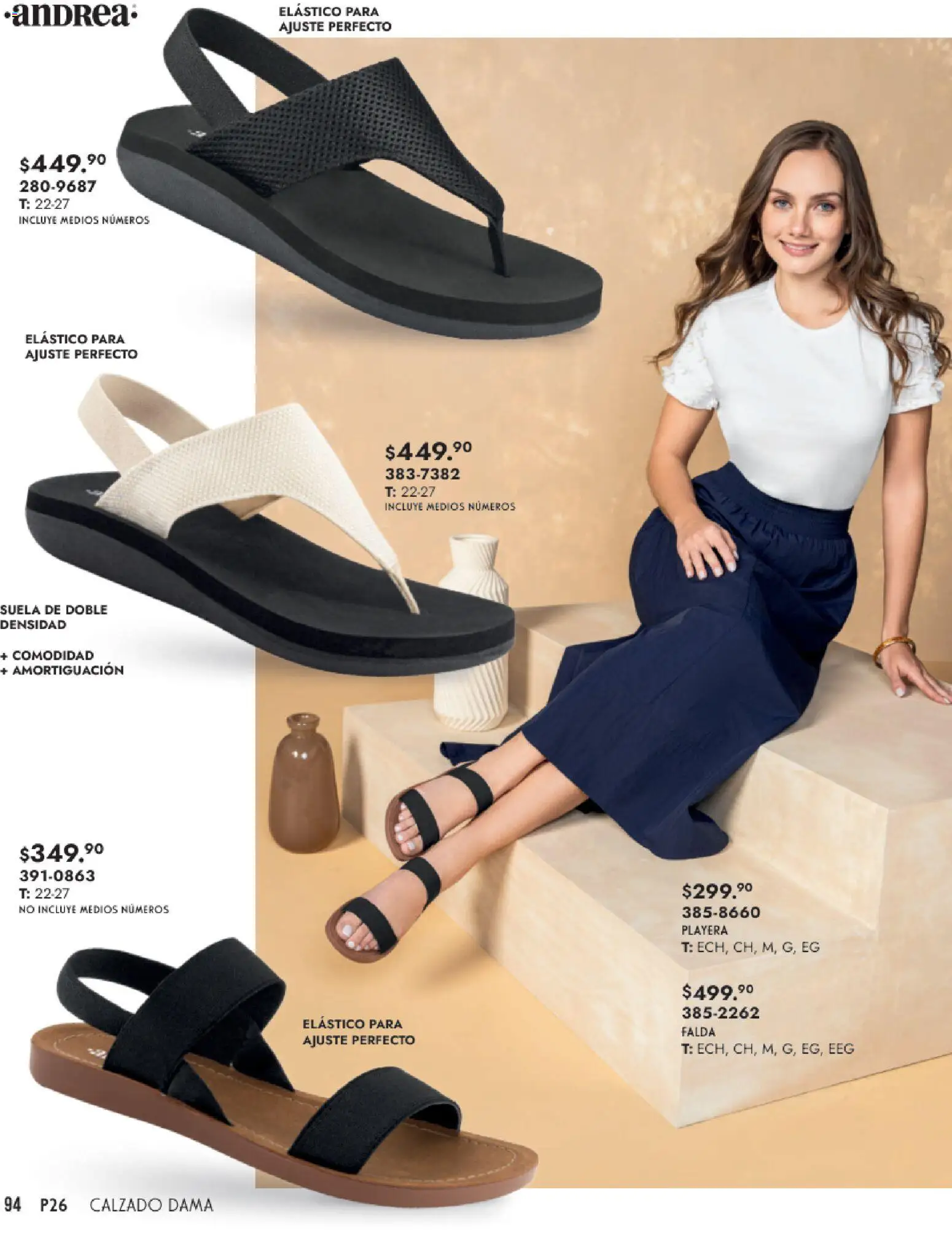 Vista previa las ofertas de la tienda Andrea - Catálogo Calzado Dama desde el 25/01/2026 