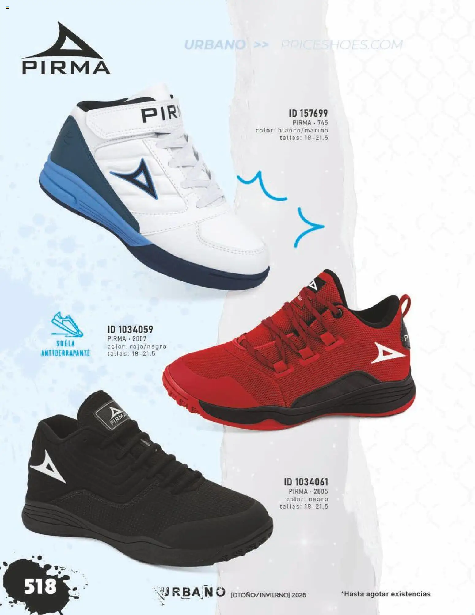 Vista previa las ofertas de la tienda Price Shoes - Price Shoes catálogo Urbano desde el 31/07/2026 