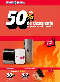 Vista previa las ofertas de la tienda Muebles America - Muebles America Hot Sale desde el 25/05/2026 