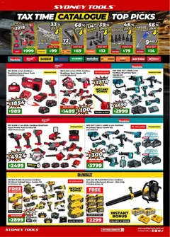 Preview of catalogue Sydney Tools catalogue from shop Sydney Tools valid 04/05/2026
