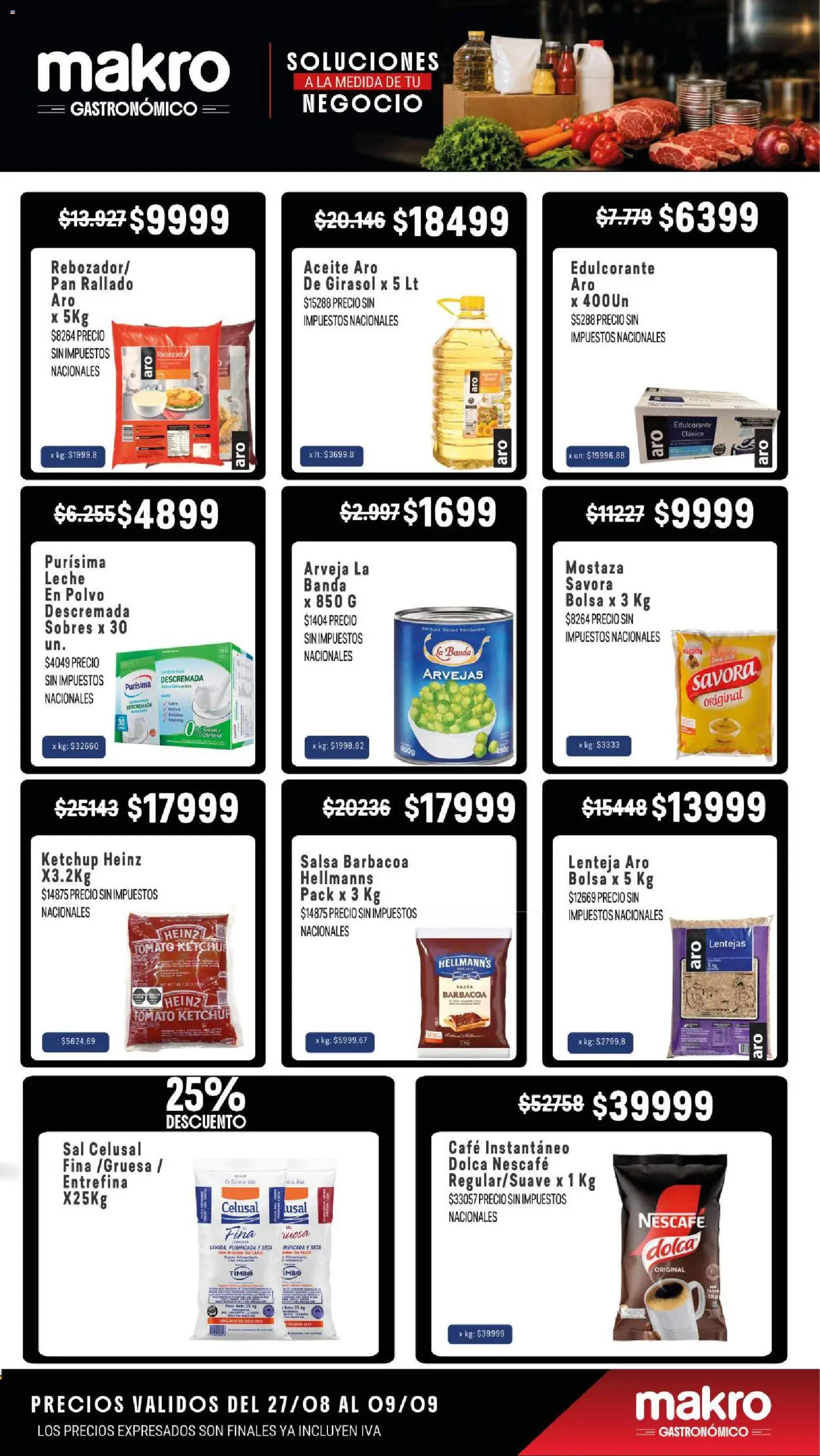Vista previa del folleto de la tienda Makro válido desde el 27/08/2026 