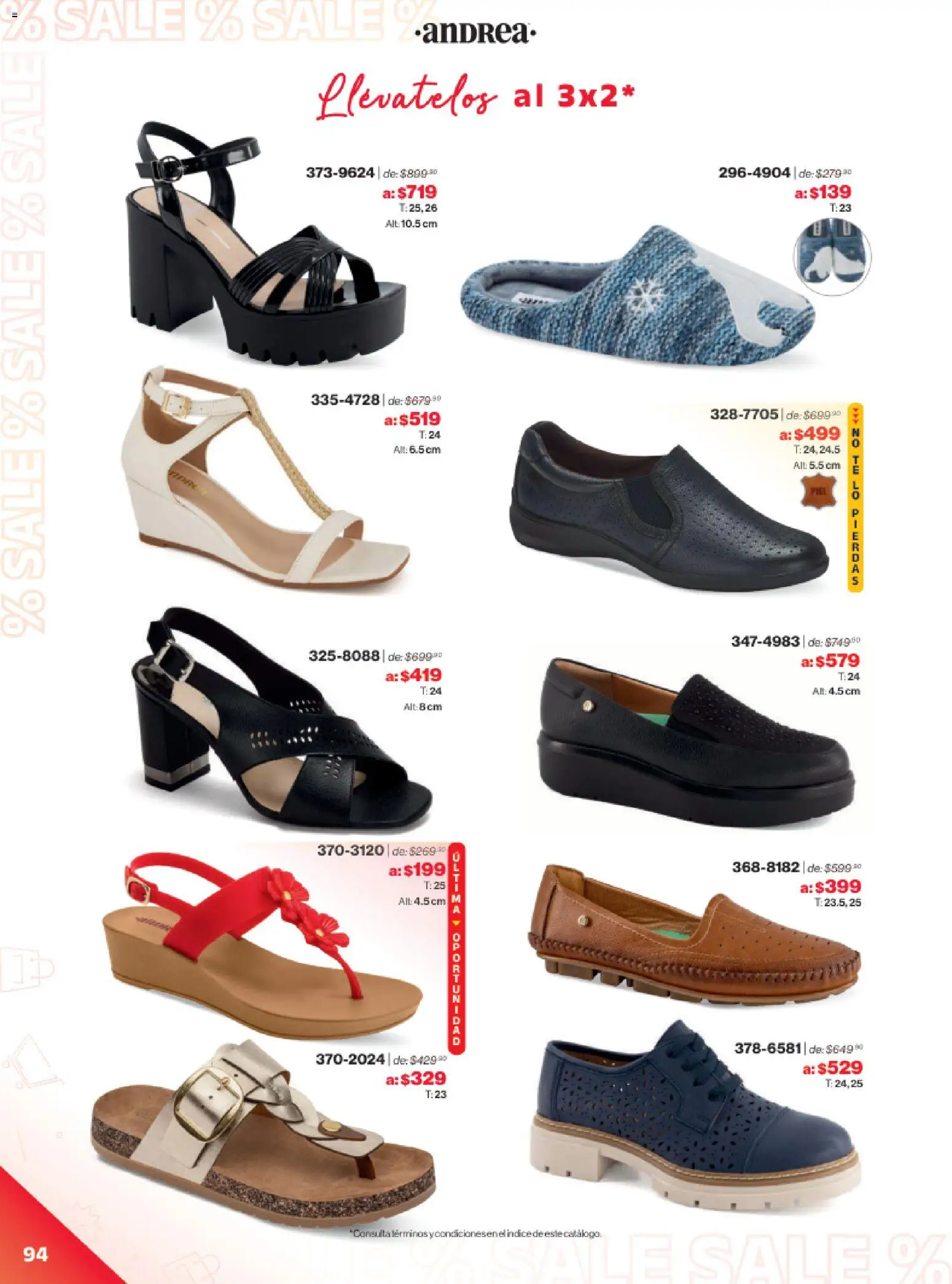 Vista previa las ofertas de la tienda Andrea - Catálogo Outlet desde el 21/12/2025 