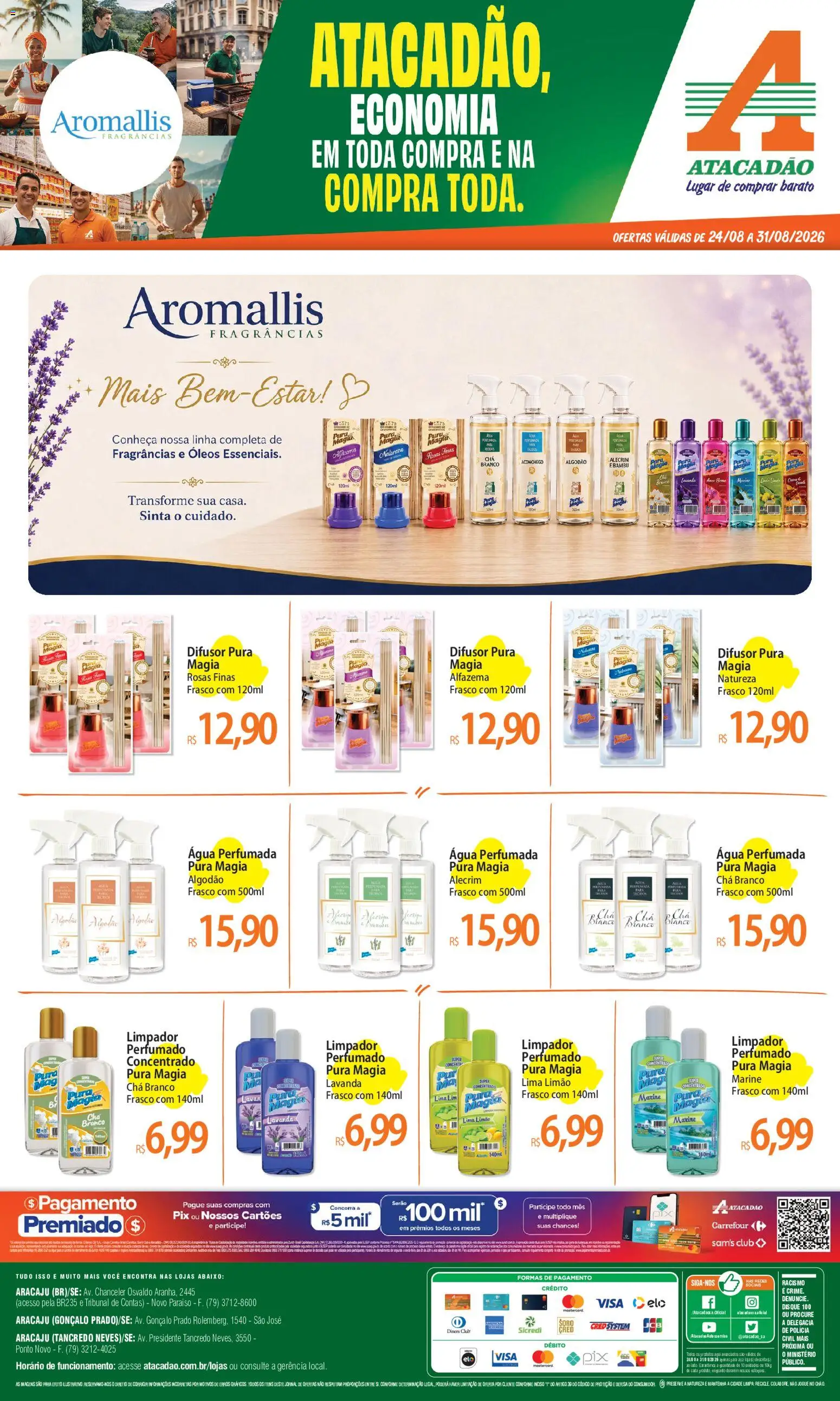 Pré-Visualização do folheto "Atacadão ofertas - SE" da loja Atacadão válido a partir de 24/08/2026