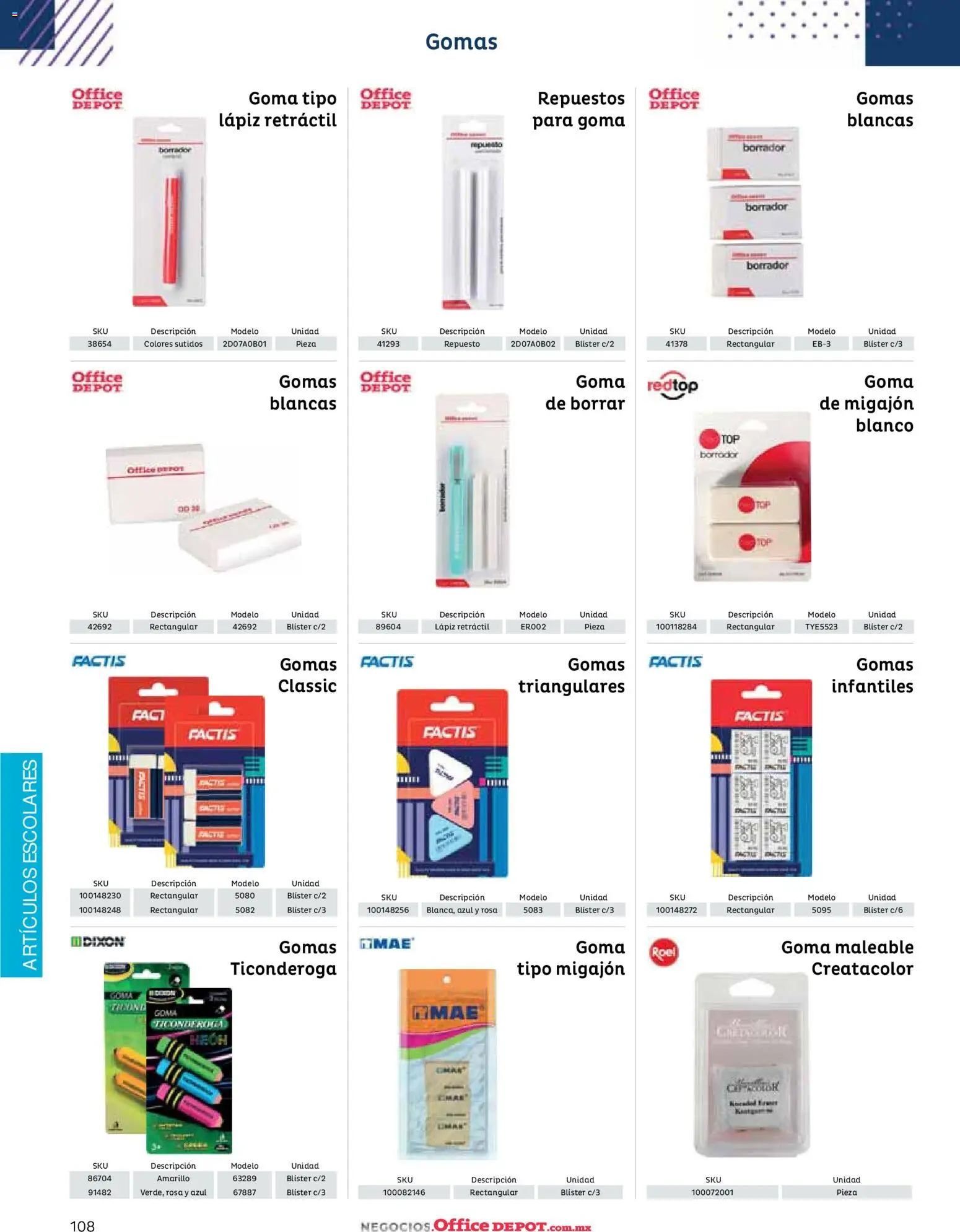 Vista previa las ofertas de la tienda Office Depot - Catálogo 2026 desde el 12/01/2026 