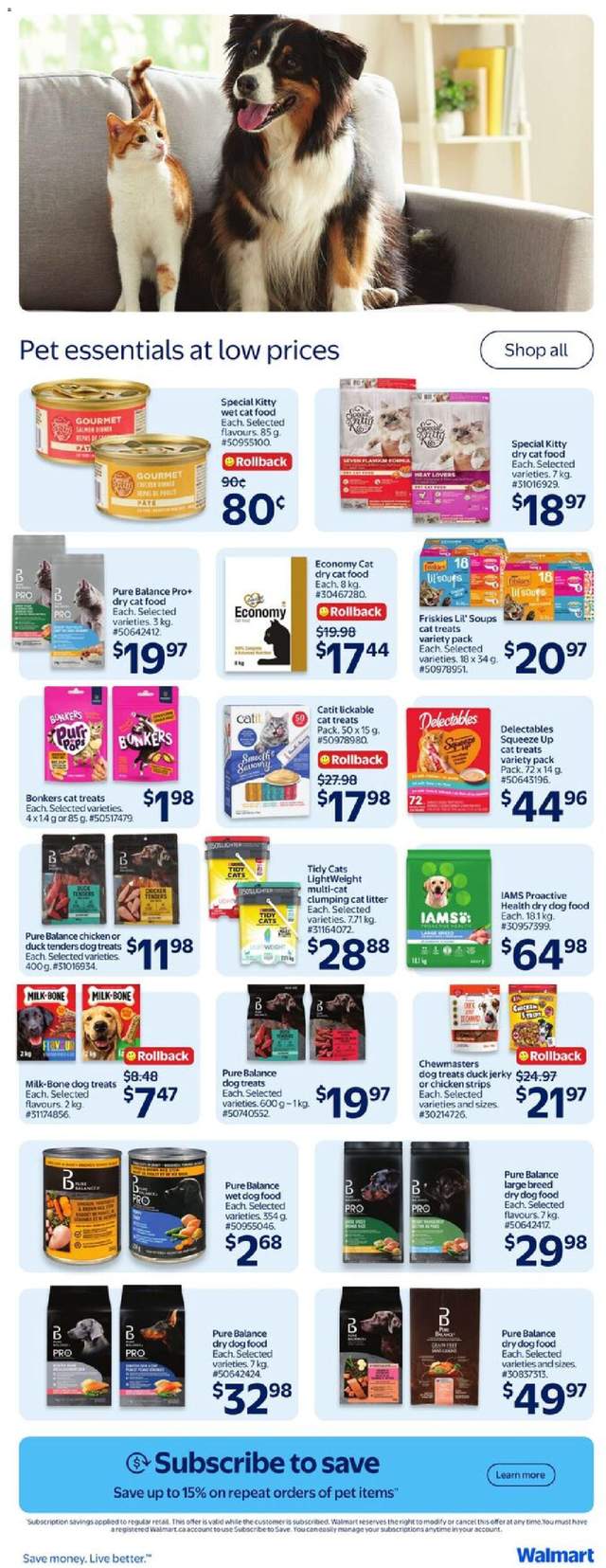 New Walmart flyer from Aug 06