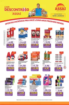 Pré-Visualização do folheto "Assaí Atacadista ofertas - PR" da loja Assaí Atacadista válido a partir de 18/09/2026