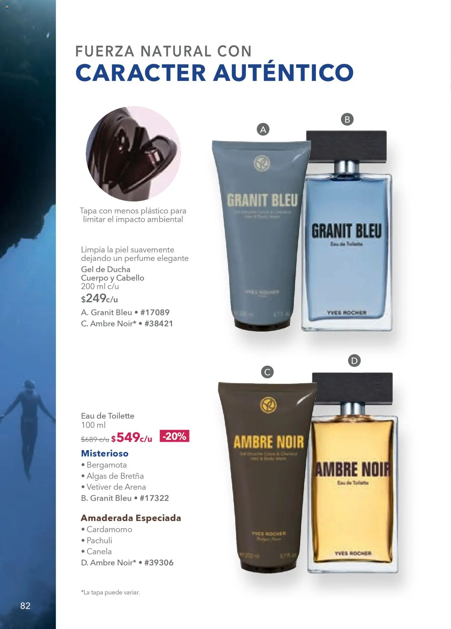 Vista previa las ofertas de la tienda Yves Rocher - Campaña 4 2026 desde el 03/03/2026 - Perfume, Cardamomo, Eau de toilette, Gel de ducha
