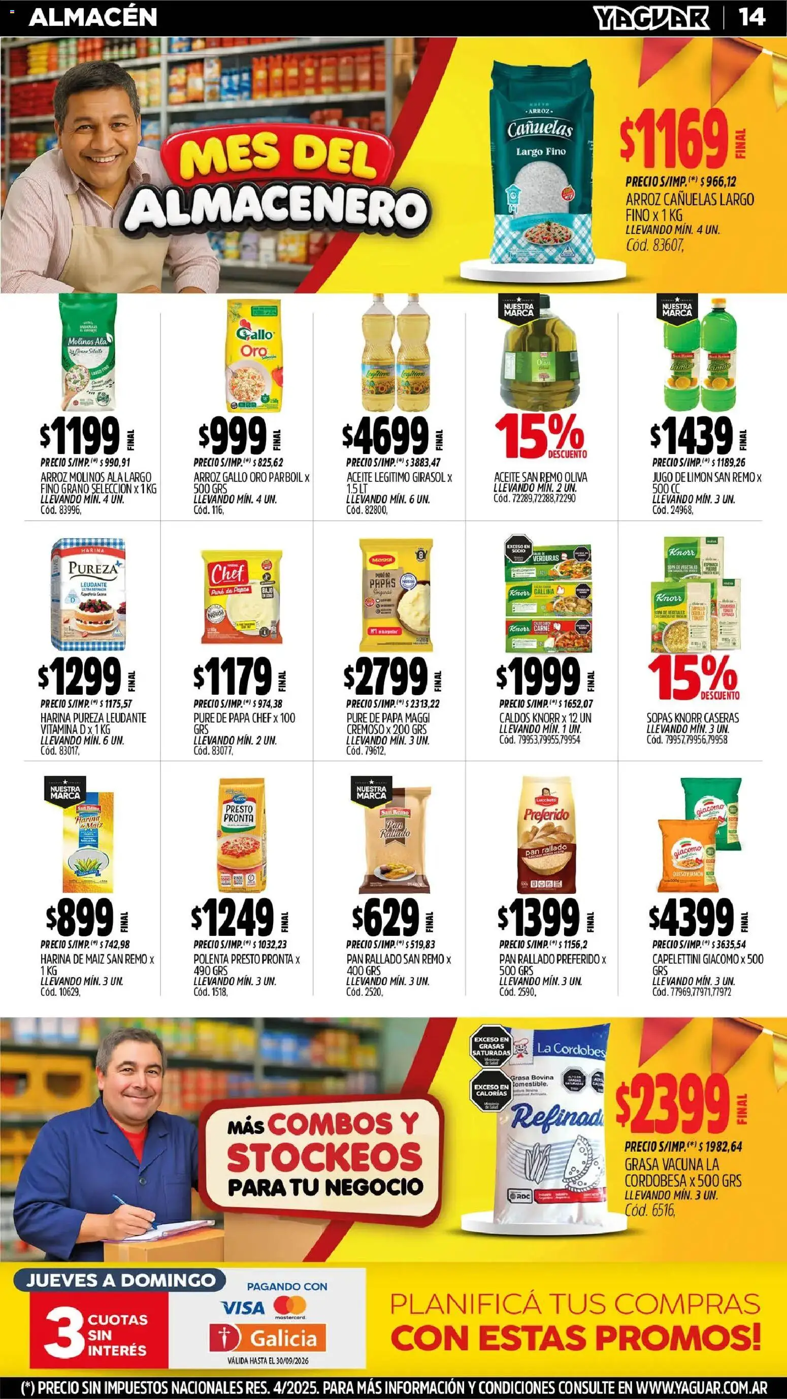 Vista previa del folleto de la tienda Yaguar válido desde el 31/08/2026 