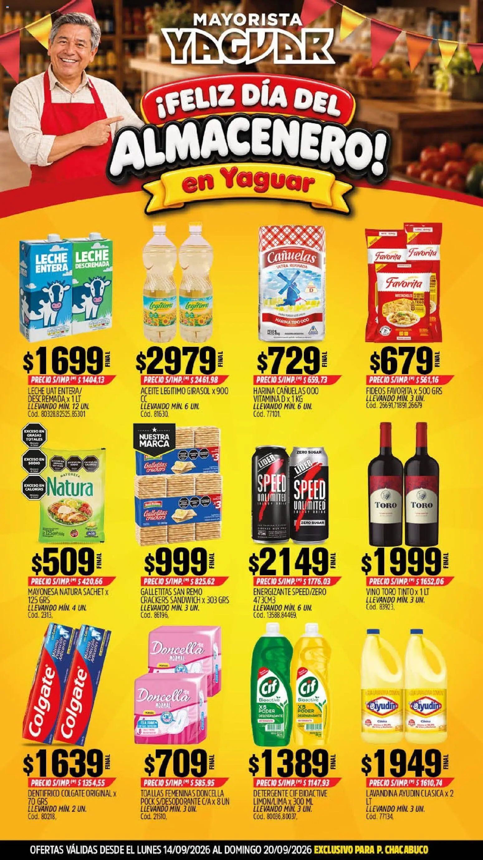 Vista previa del folleto de la tienda Yaguar válido desde el 14/09/2026 