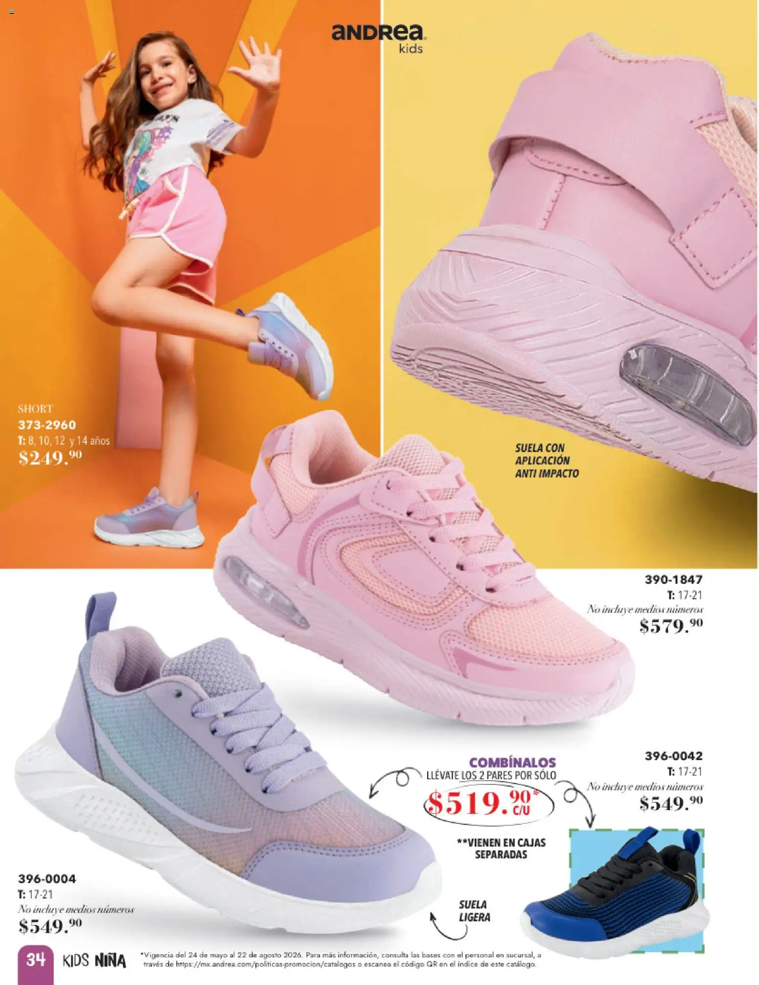 Vista previa las ofertas de la tienda Andrea - Andrea catálogo Infantil desde el 24/05/2026 - Short