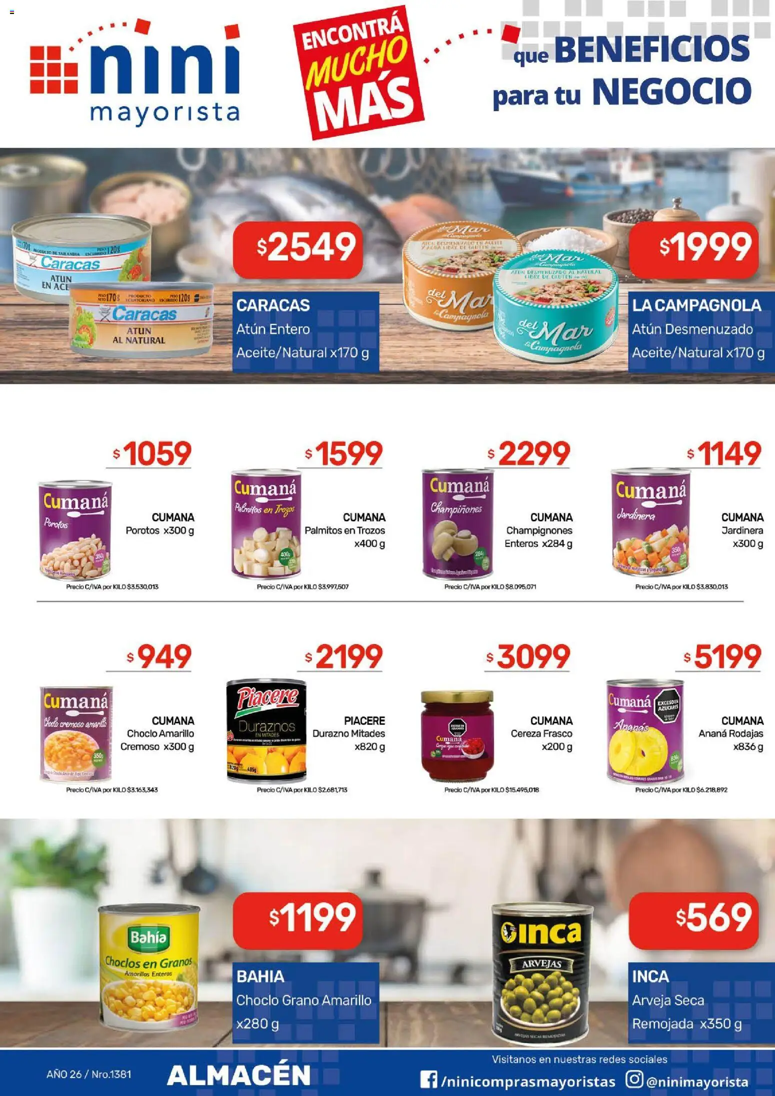 Vista previa del folleto de la tienda NINI Mayorista válido desde el 12/10/2026 