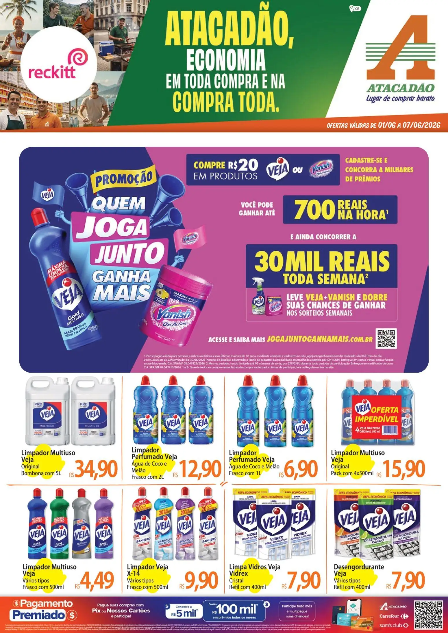 Pré-Visualização do folheto "Atacadão ofertas - CE" da loja Atacadão válido a partir de 01/06/2026