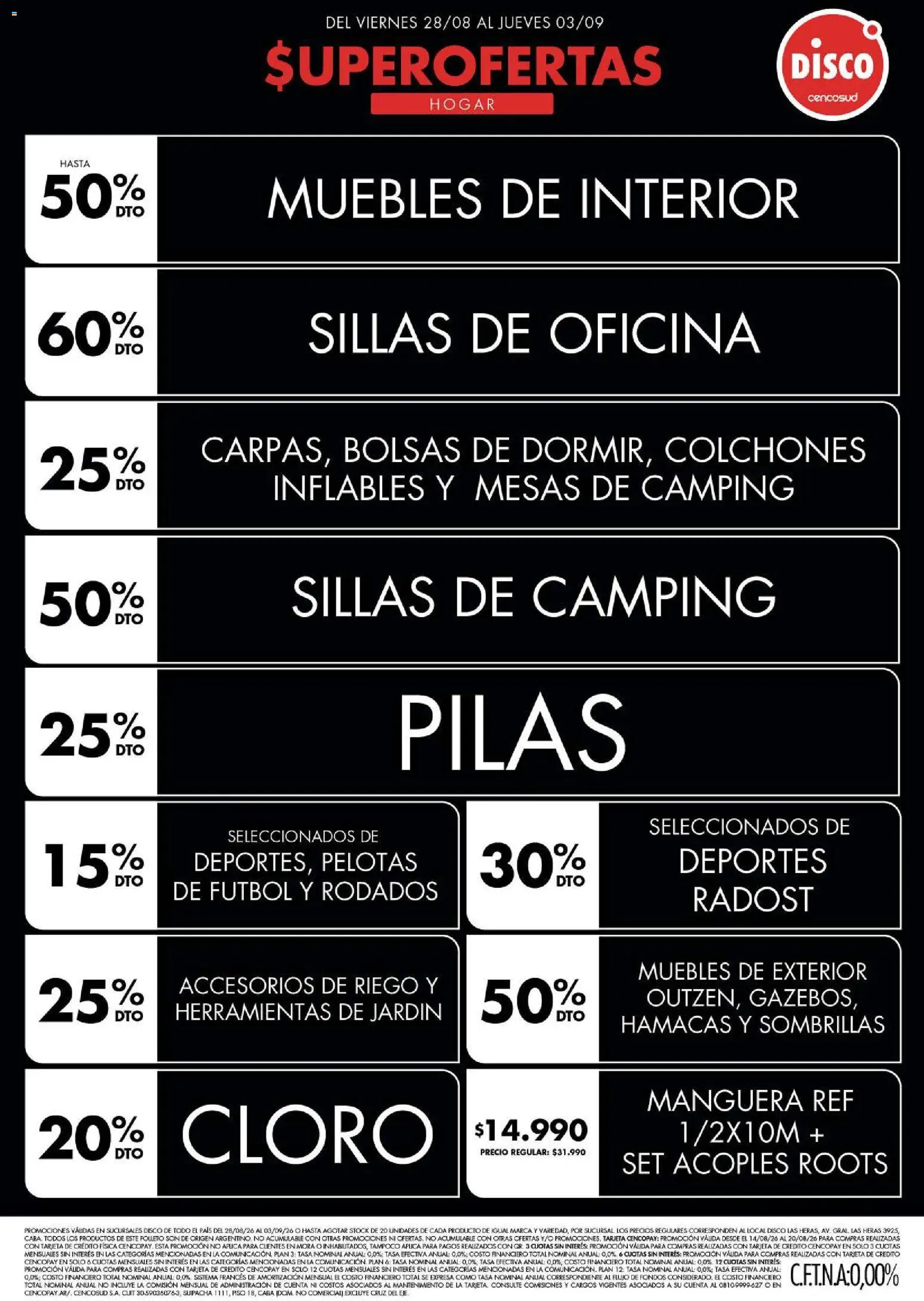 Vista previa del folleto de la tienda Disco válido desde el 27/08/2026 