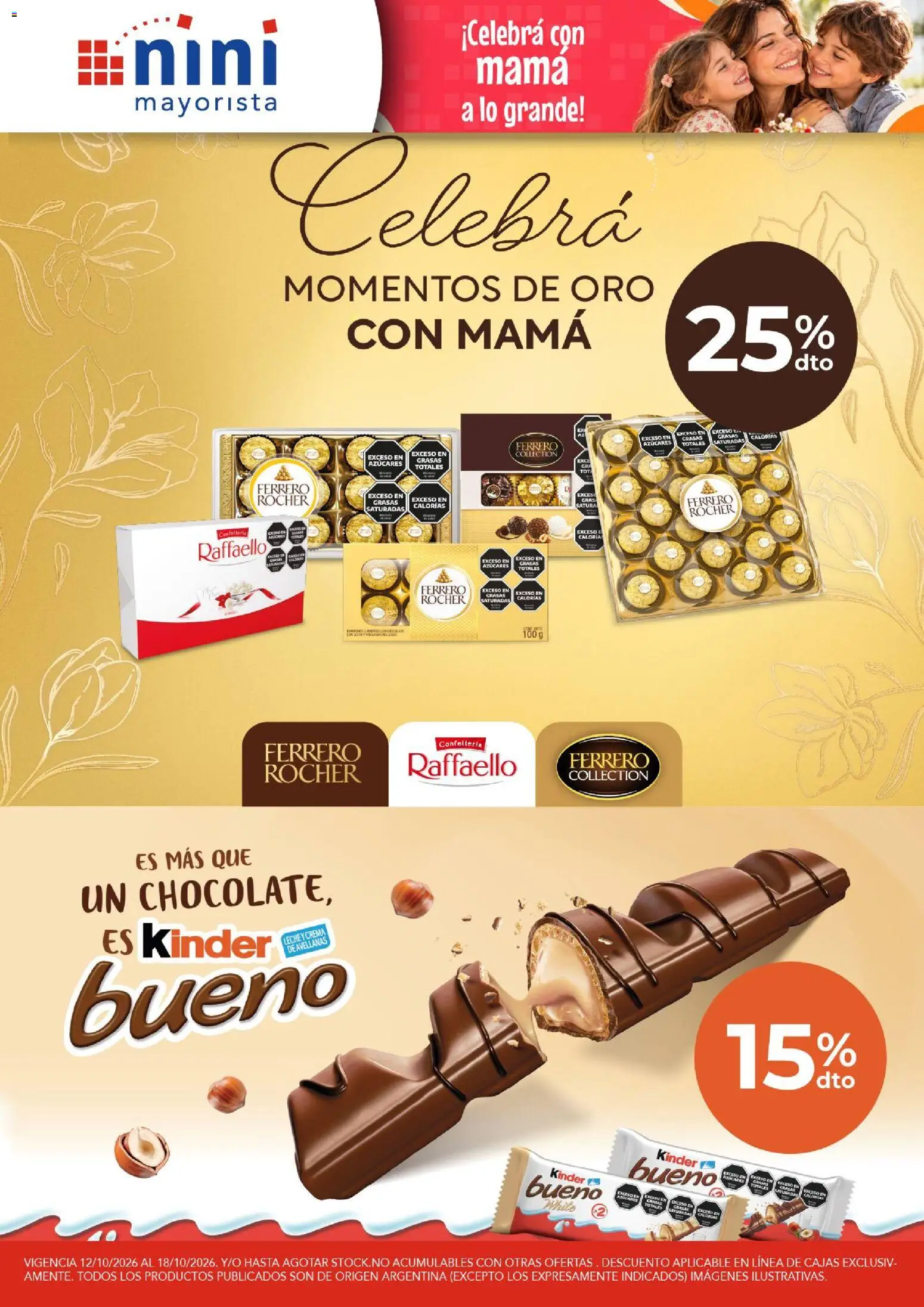 Vista previa del folleto de la tienda NINI Mayorista válido desde el 12/10/2026 