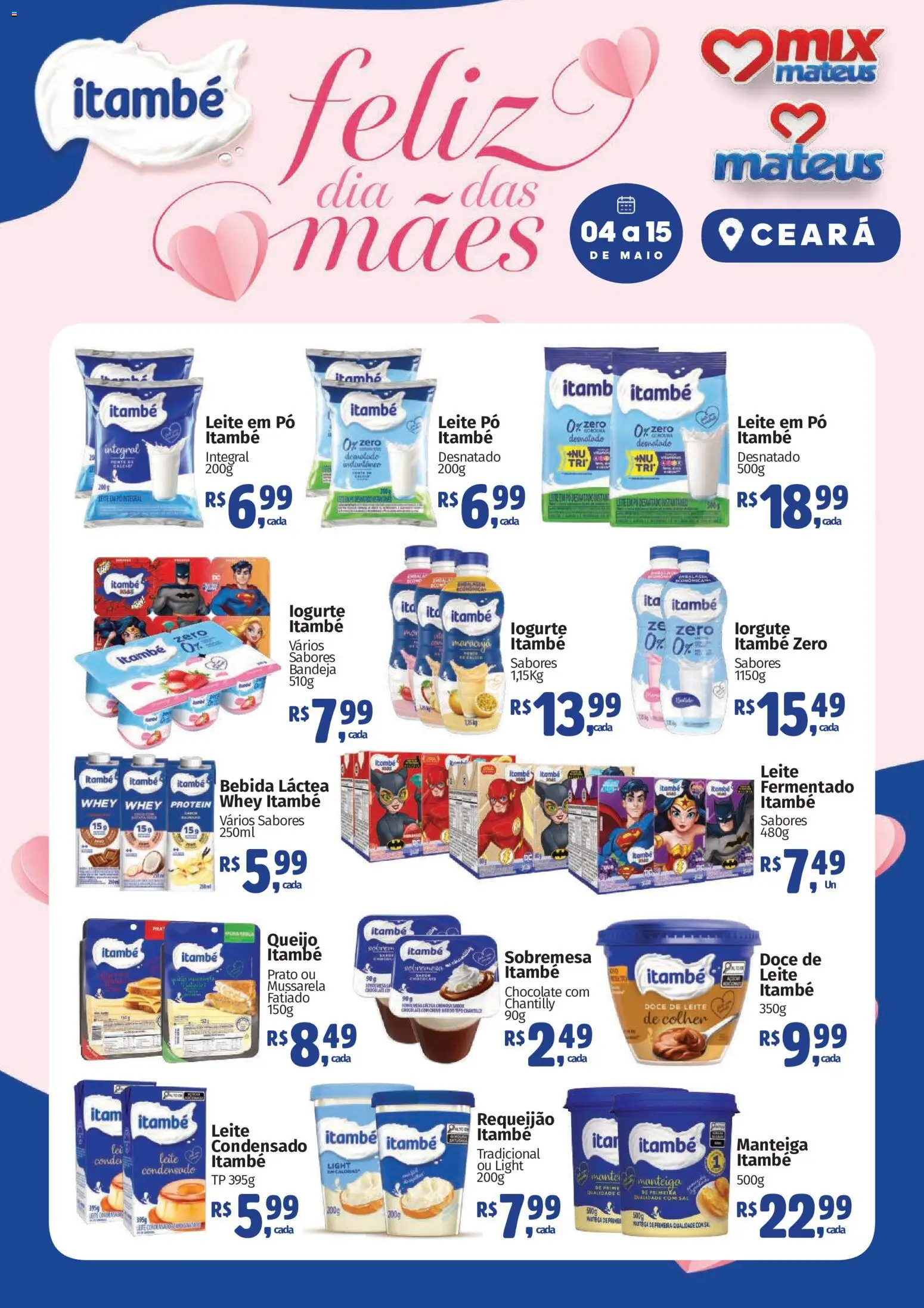 Pré-Visualização do folheto "Mateus ofertas Exclusivo Itambé" da loja Mateus válido a partir de 04/05/2026