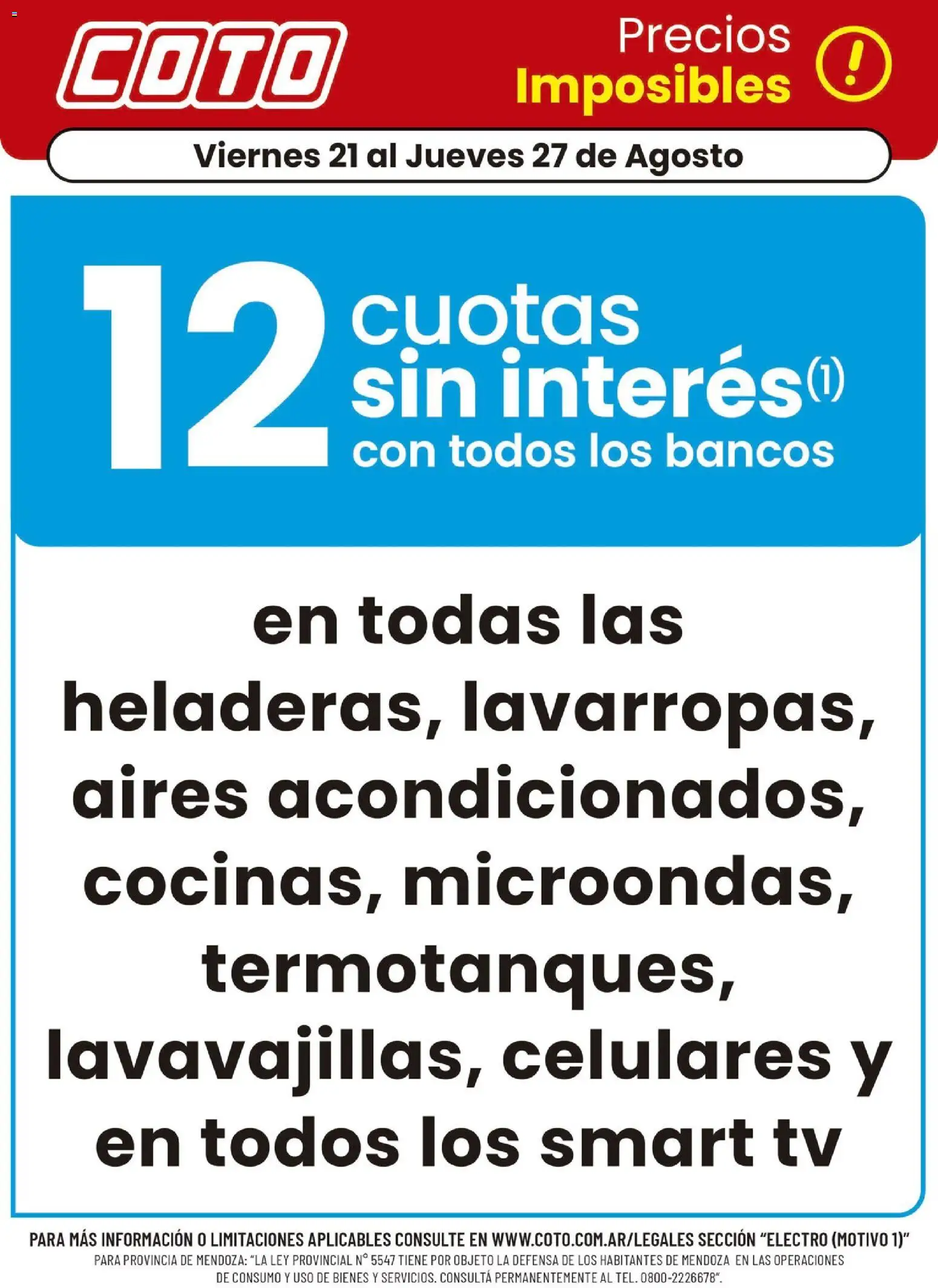 Vista previa del folleto de la tienda Coto válido desde el 21/08/2026 