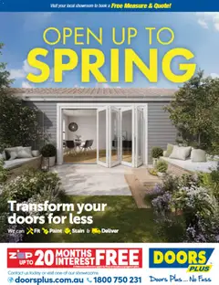 Preview of catalogue Doors Plus catalogue from shop Doors Plus valid 01/10/2026