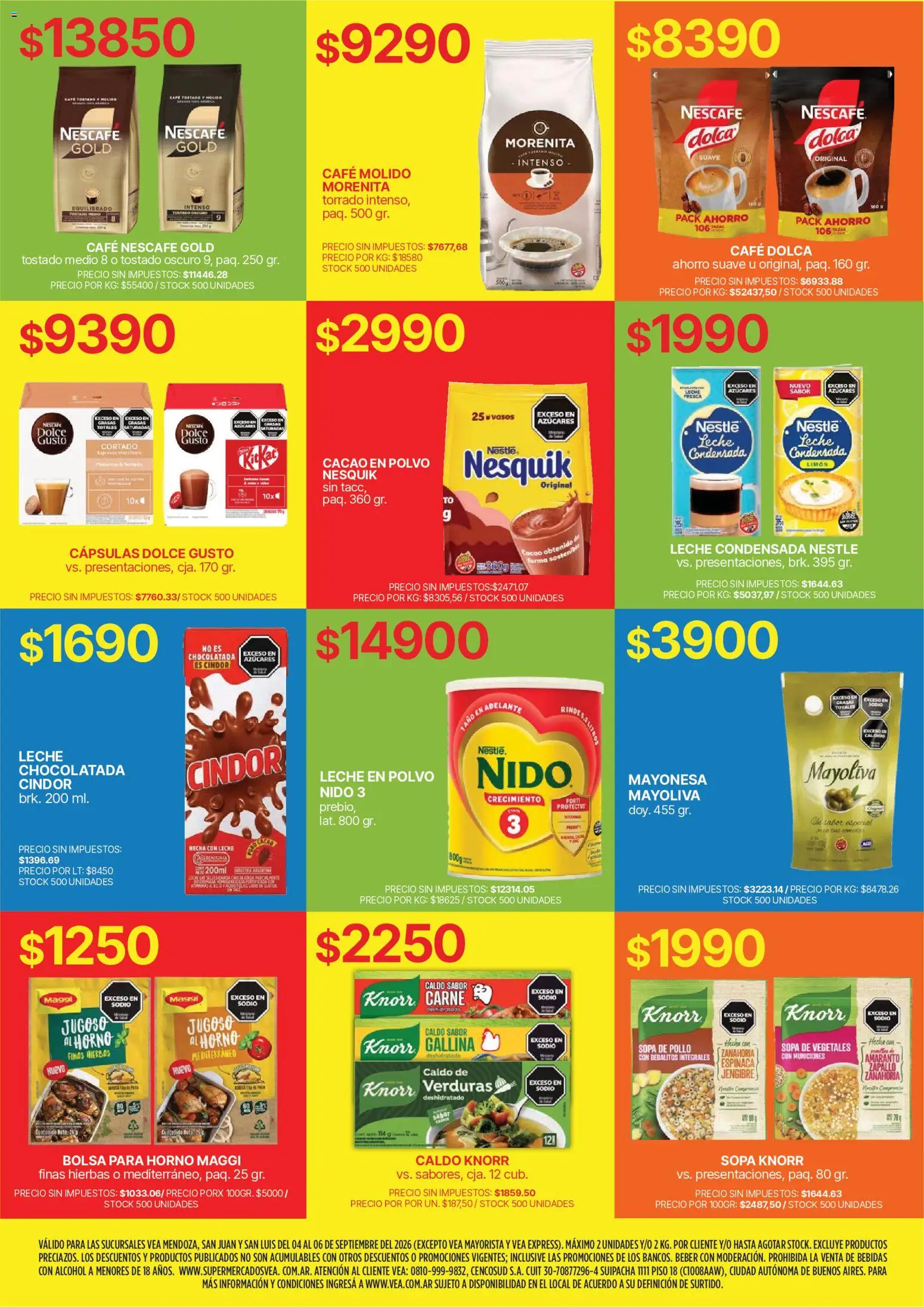 Vista previa del folleto de la tienda Vea válido desde el 04/09/2026 