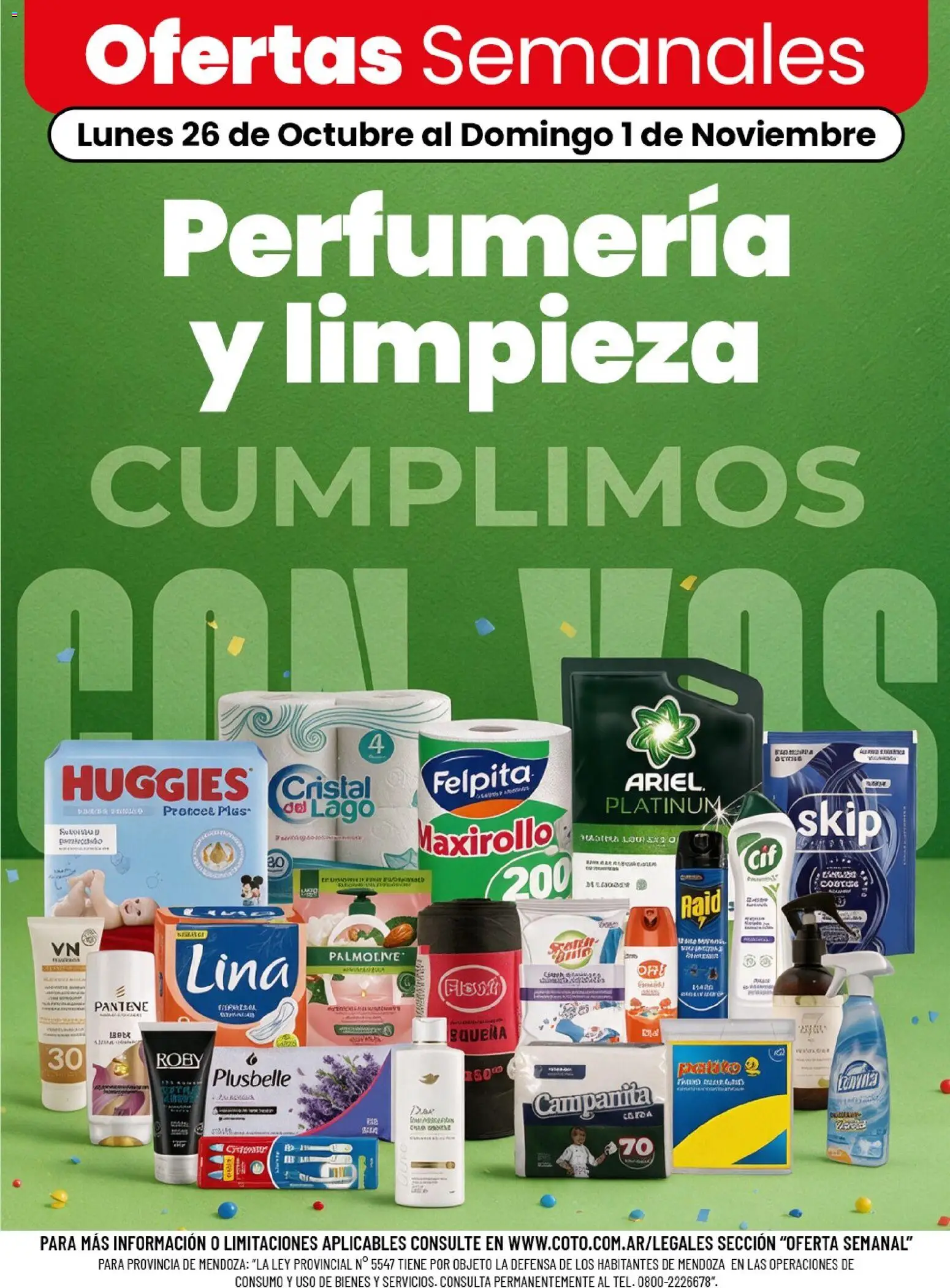 Vista previa del folleto de la tienda Coto válido desde el 26/10/2026 