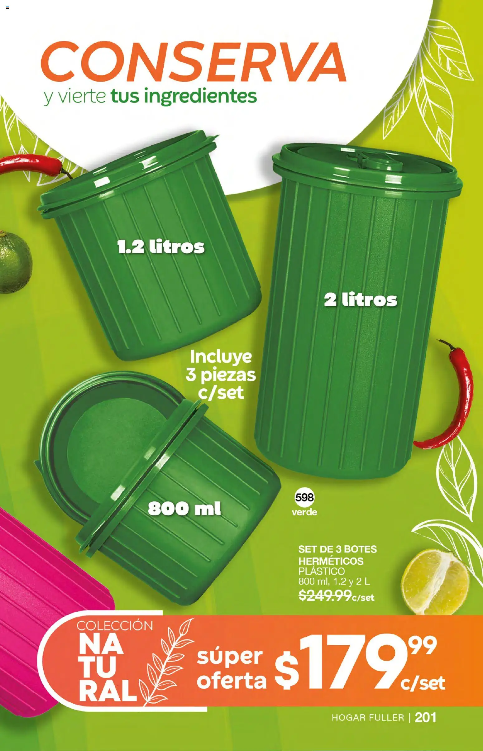 Vista previa las ofertas de la tienda Fuller - Campaña 23 2026 desde el 18/02/2026 - Ingredientes