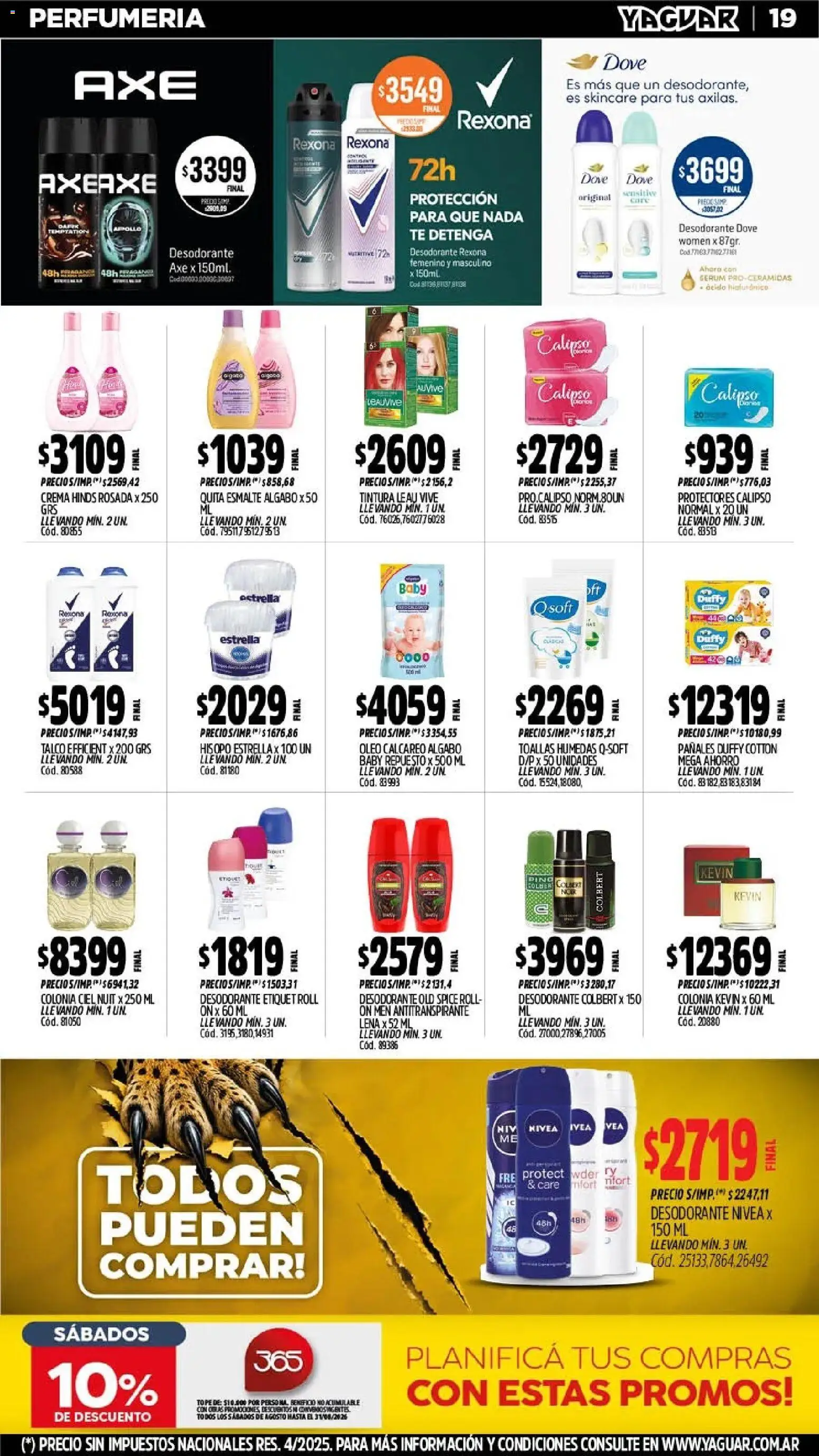 Vista previa del folleto de la tienda Yaguar válido desde el 03/08/2026 