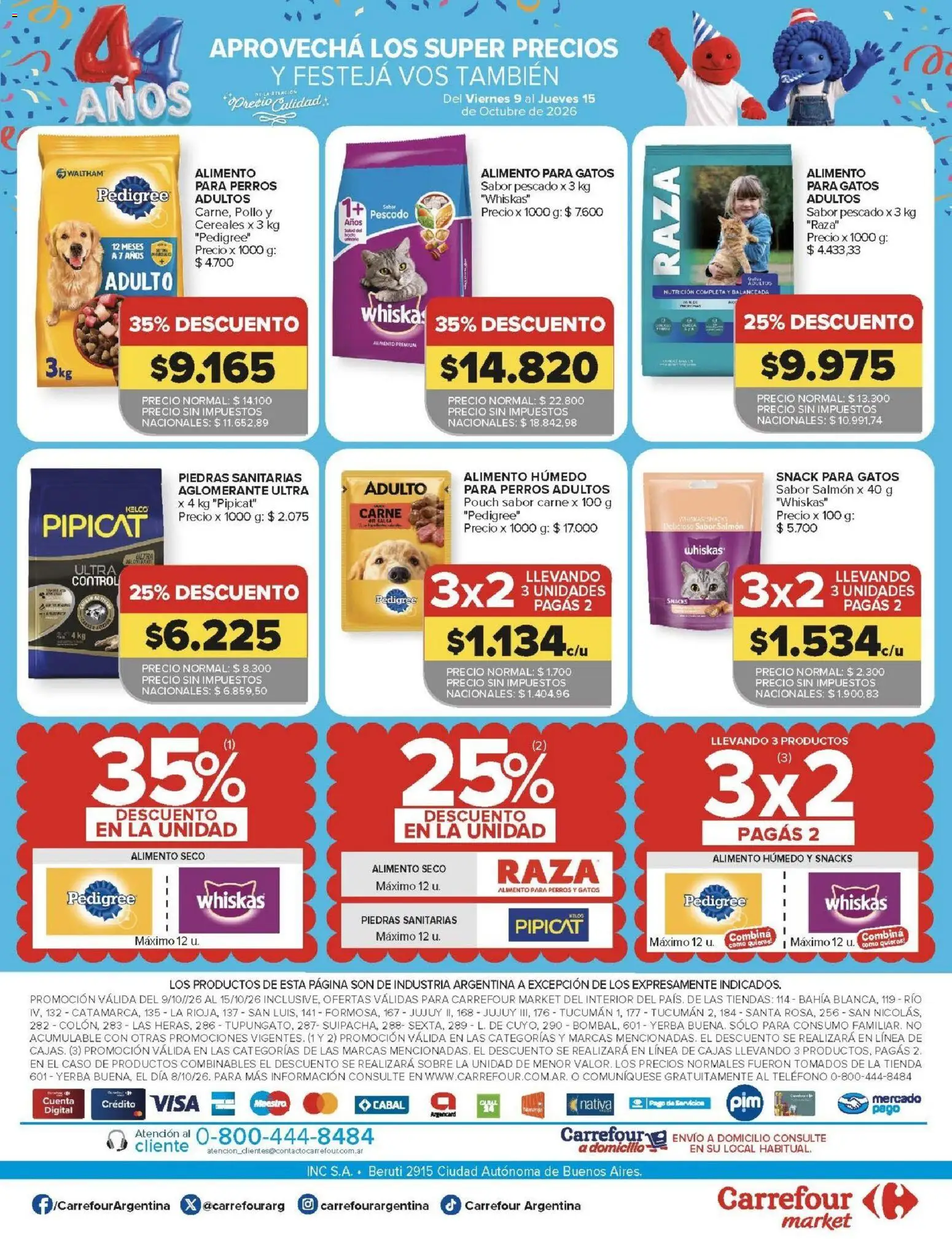 Vista previa del folleto de la tienda Carrefour válido desde el 09/10/2026 