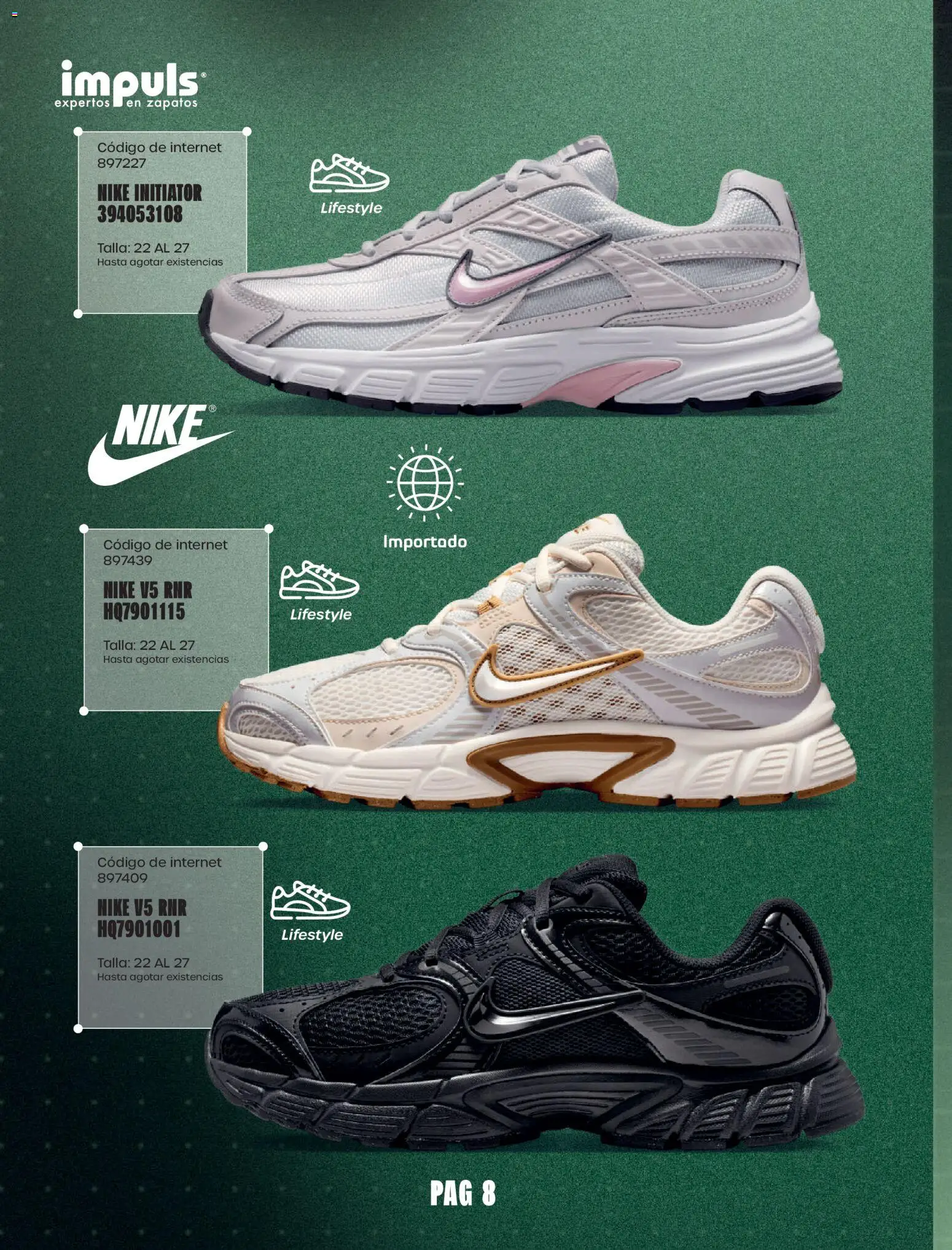 Vista previa las ofertas de la tienda Impuls - Impuls catálogo Urban Sport desde el 01/09/2026 - Zapatos
