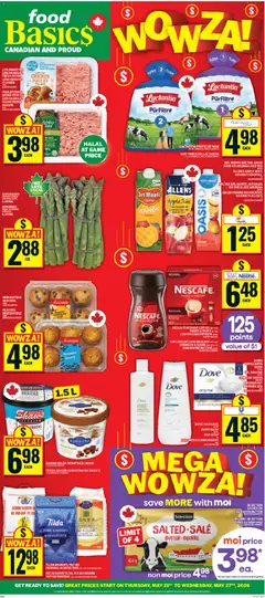 Preview of leaflet Food Basics weekly flyer - Kanata from shop Food Basics is valid from May 21, 2026