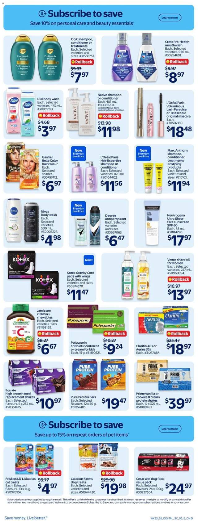 New Walmart flyer from Jul 02