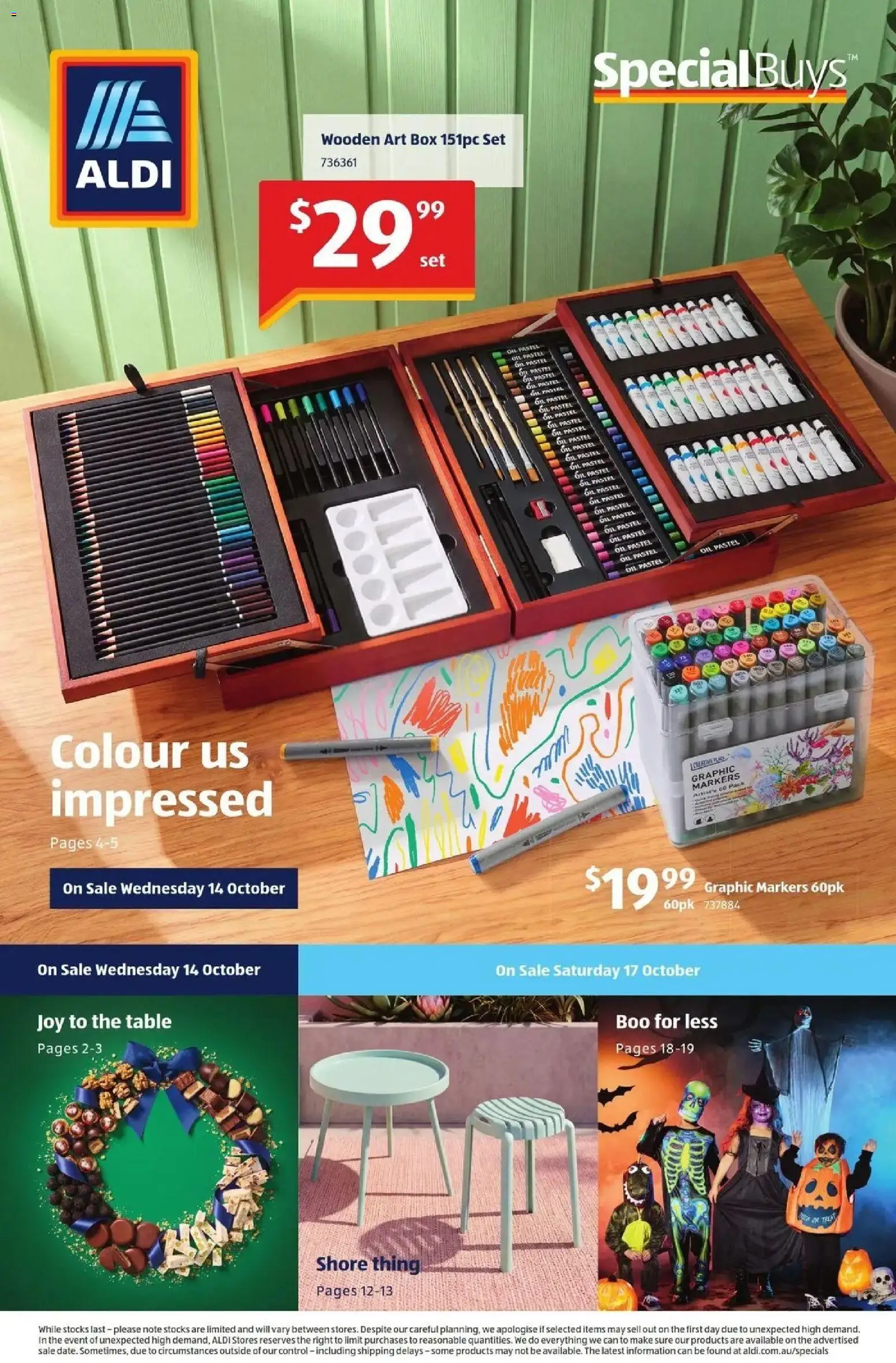 Preview of catalogue Aldi catalogue SA from shop Aldi valid 14/10/2026