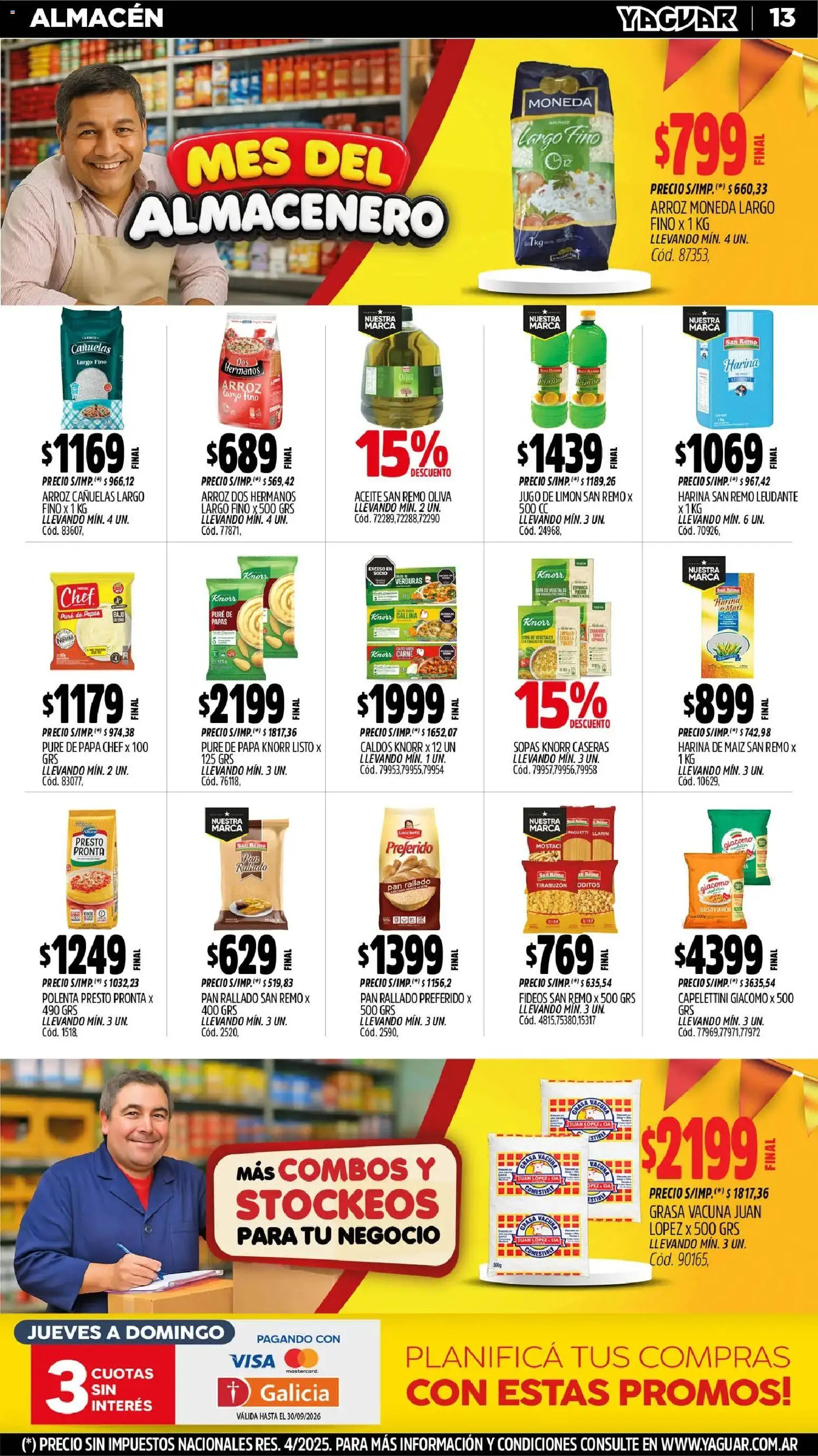 Vista previa del folleto de la tienda Yaguar válido desde el 31/08/2026 