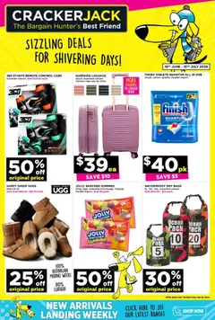 Preview of catalogue Crackerjack catalogue from shop Crackerjack valid 18 Jun 2026