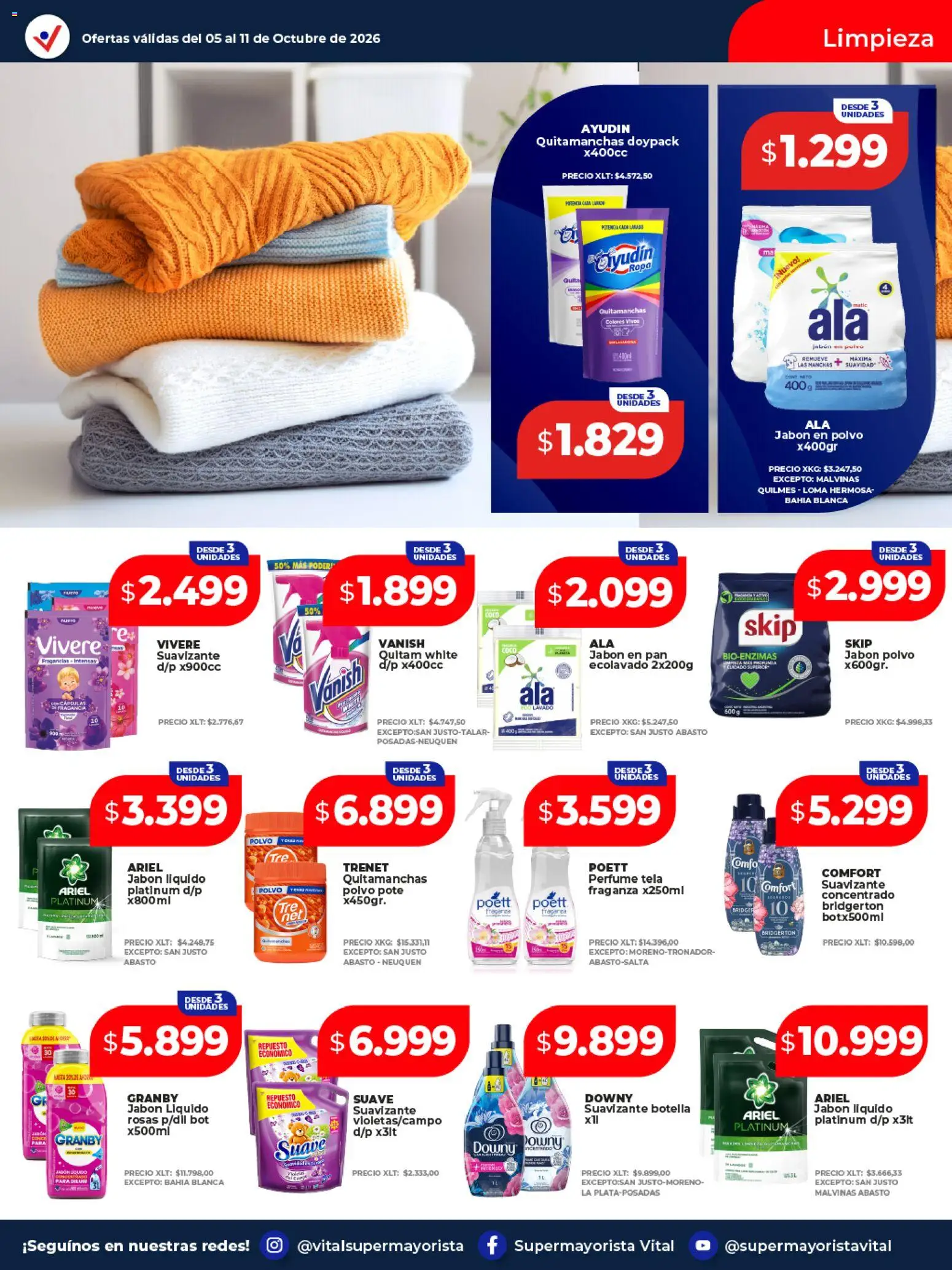 Vista previa del folleto de la tienda Vital válido desde el 05/10/2026 