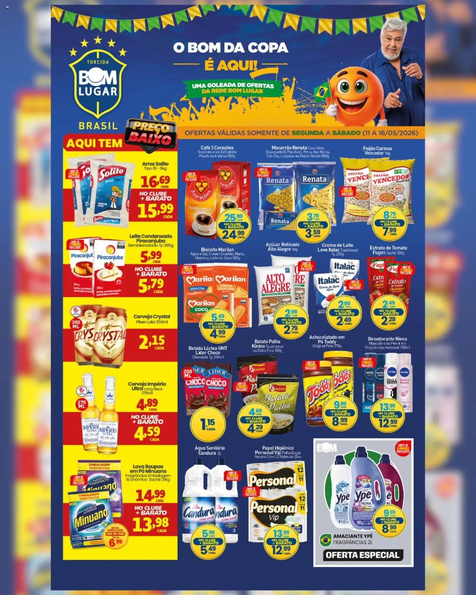 Pré-Visualização do folheto "Rede Bom Lugar - Ofertas da semana" da loja Rede Bom Lugar válido a partir de 11/05/2026