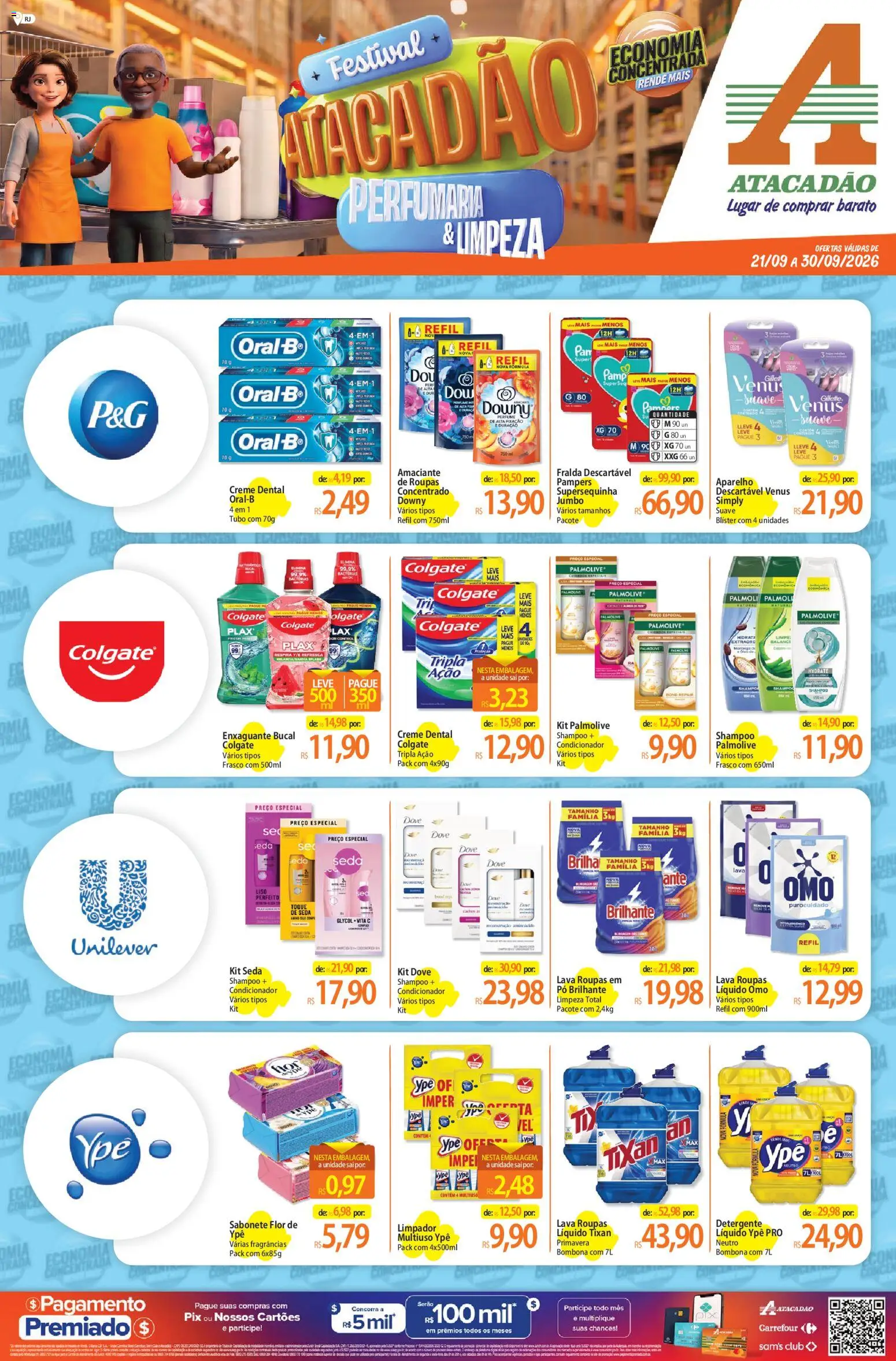 Pré-Visualização do folheto "Atacadão ofertas - RJ" da loja Atacadão válido a partir de 21/09/2026