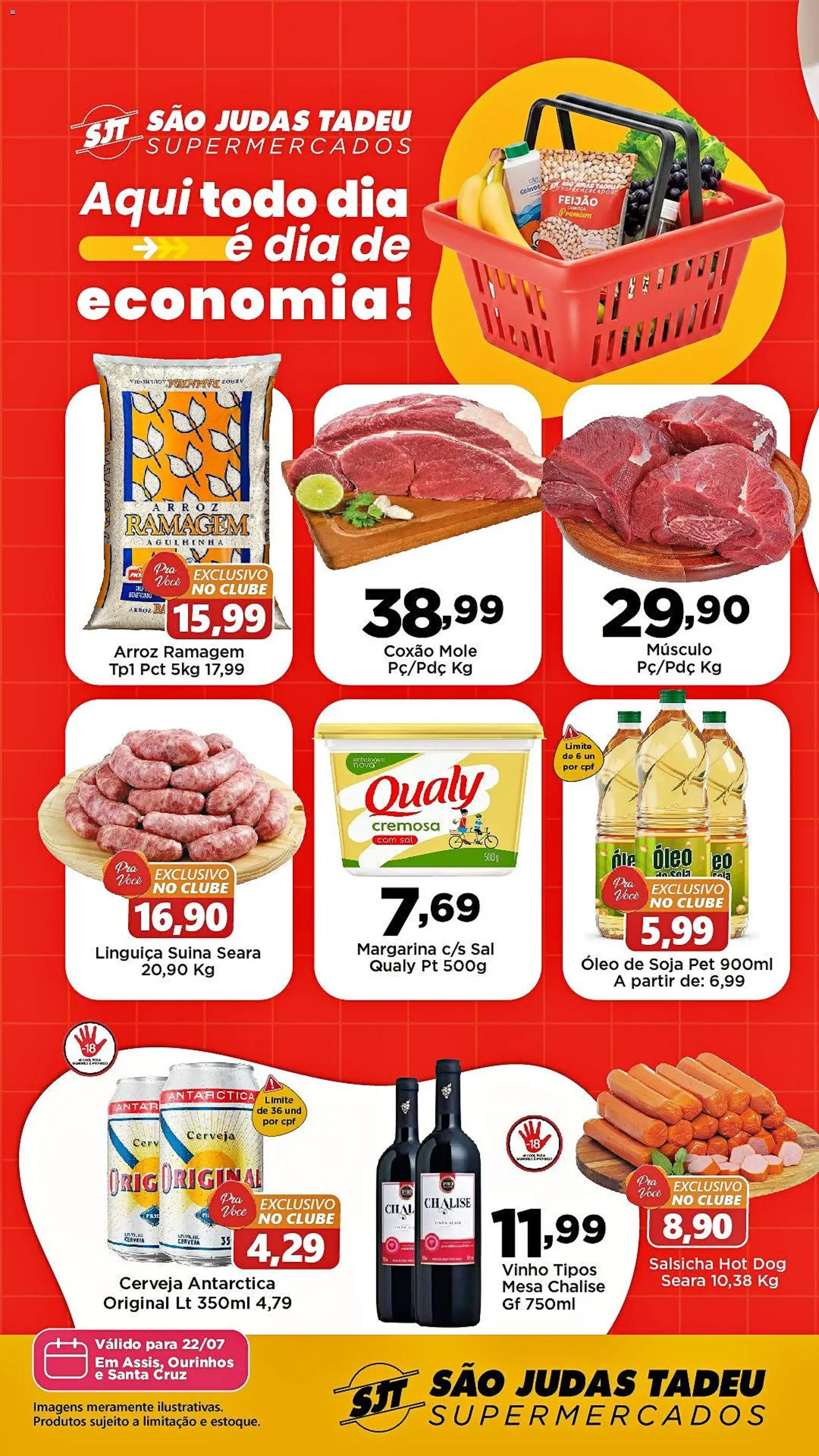 Pré-Visualização do folheto "São Judas Tadeu - Ofertas da semana" da loja São Judas Tadeu válido a partir de 22/07/2026