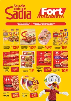 Pré-Visualização do folheto "Fort Atacadista ofertas BRF" da loja Fort Atacadista válido a partir de 17/09/2026